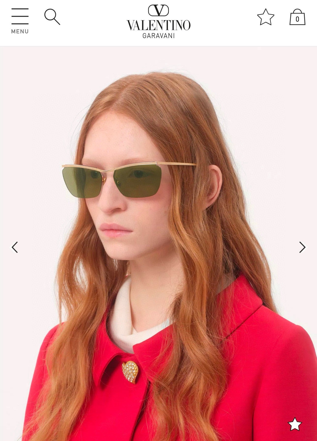 Mehrfarbige Sonnenbrille