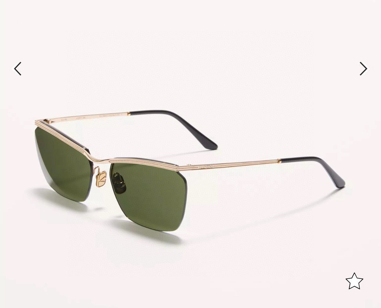 Mehrfarbige Sonnenbrille