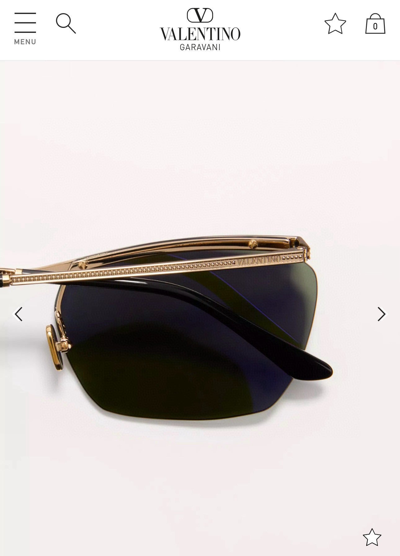 Mehrfarbige Sonnenbrille