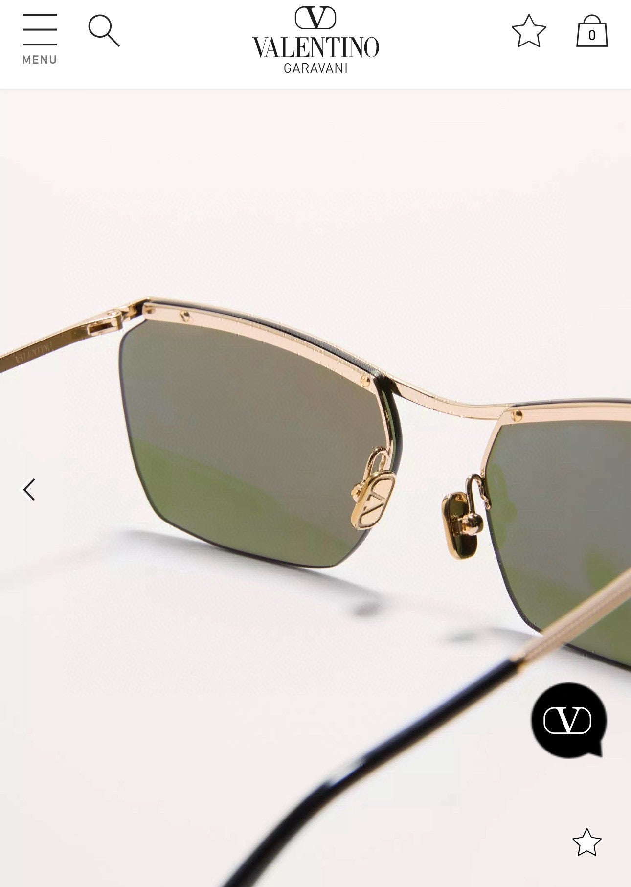 Mehrfarbige Sonnenbrille