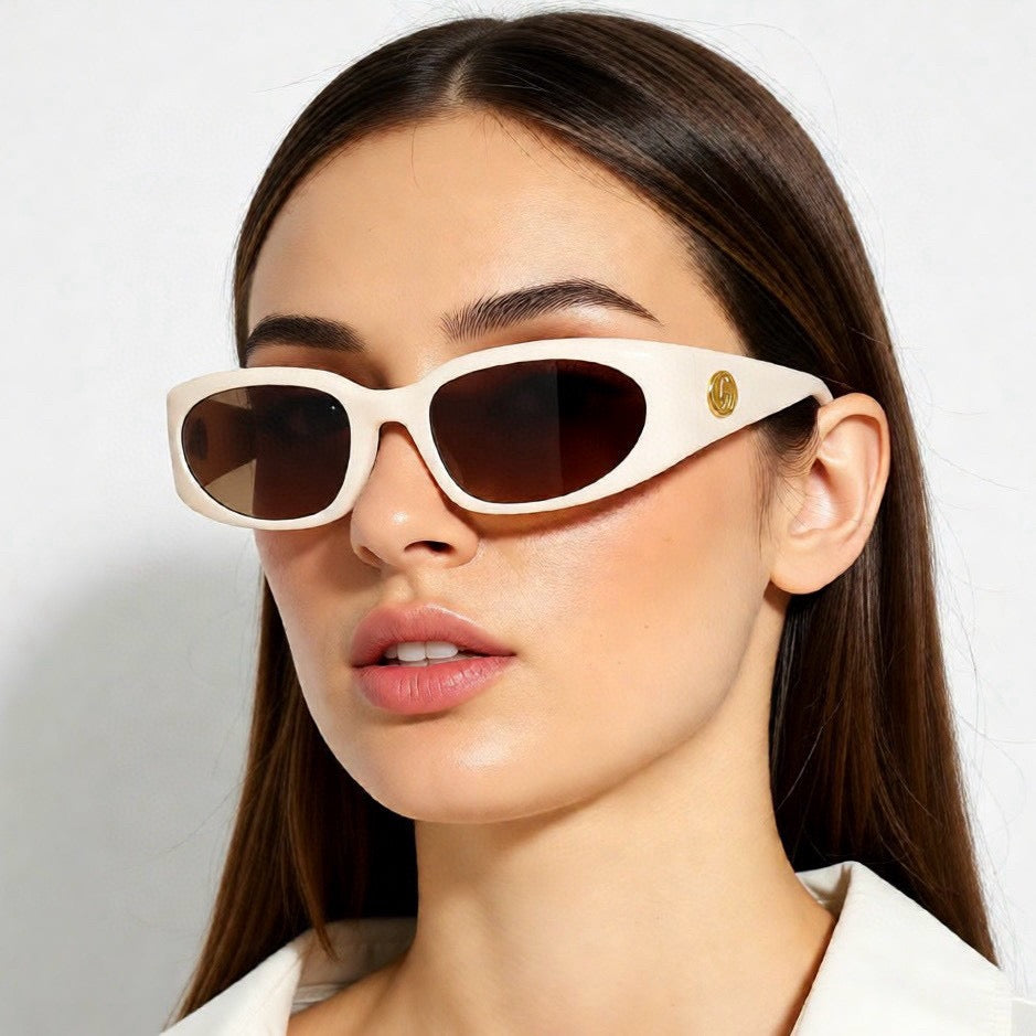 Mehrfarbige Sonnenbrille