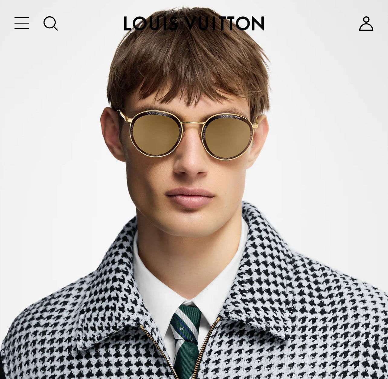 Mehrfarbige Sonnenbrille