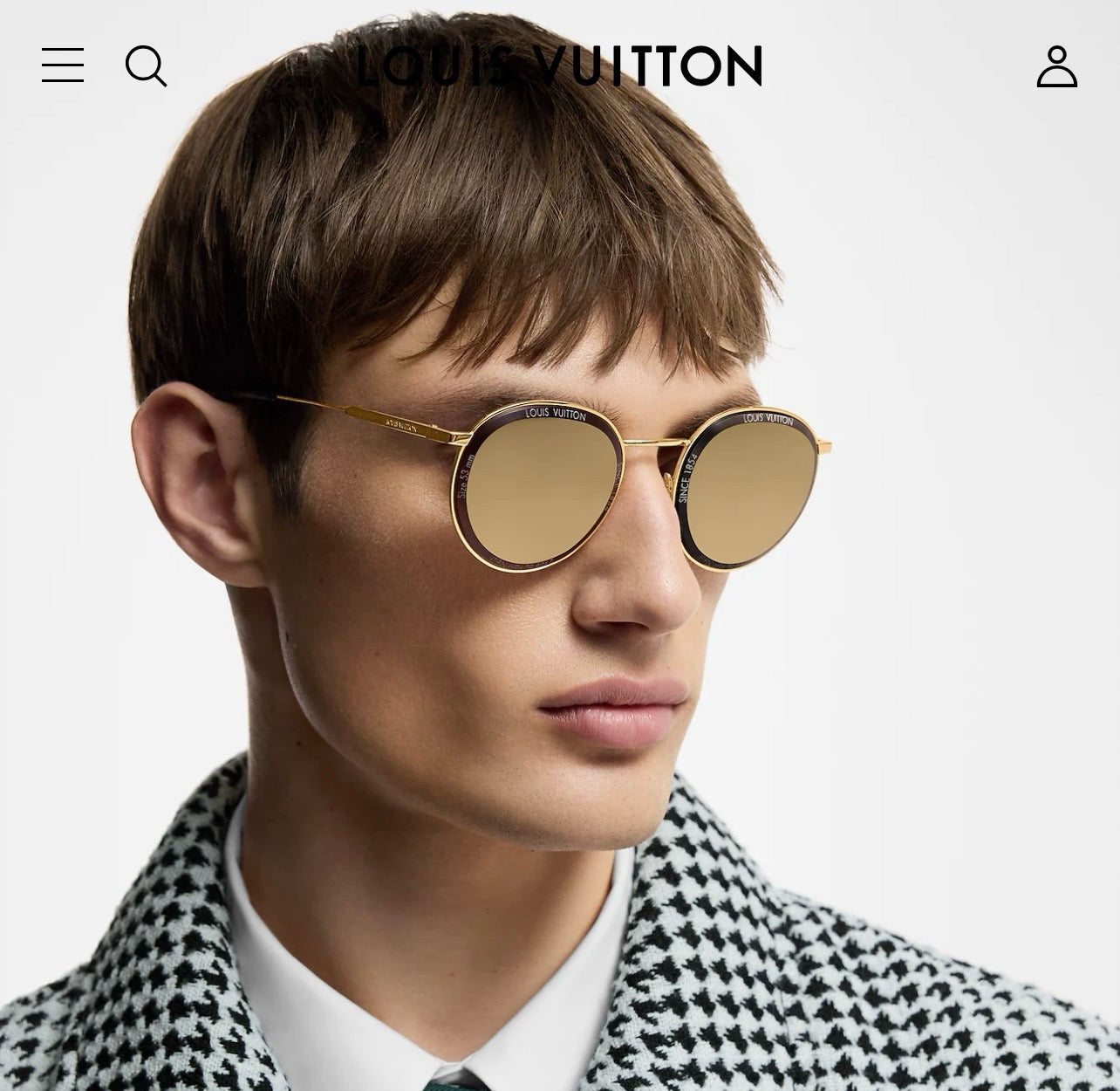 Mehrfarbige Sonnenbrille