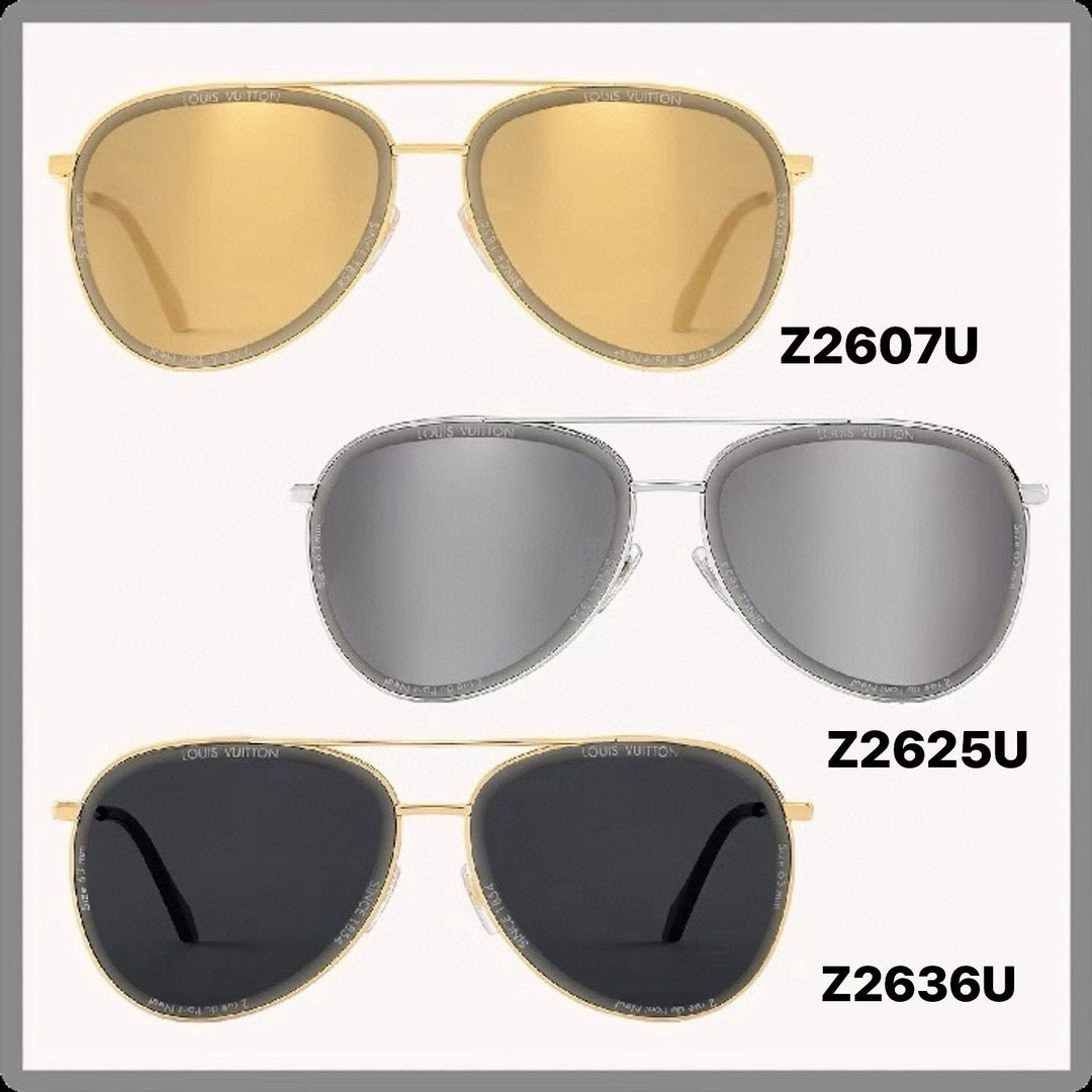 Mehrfarbige Sonnenbrille