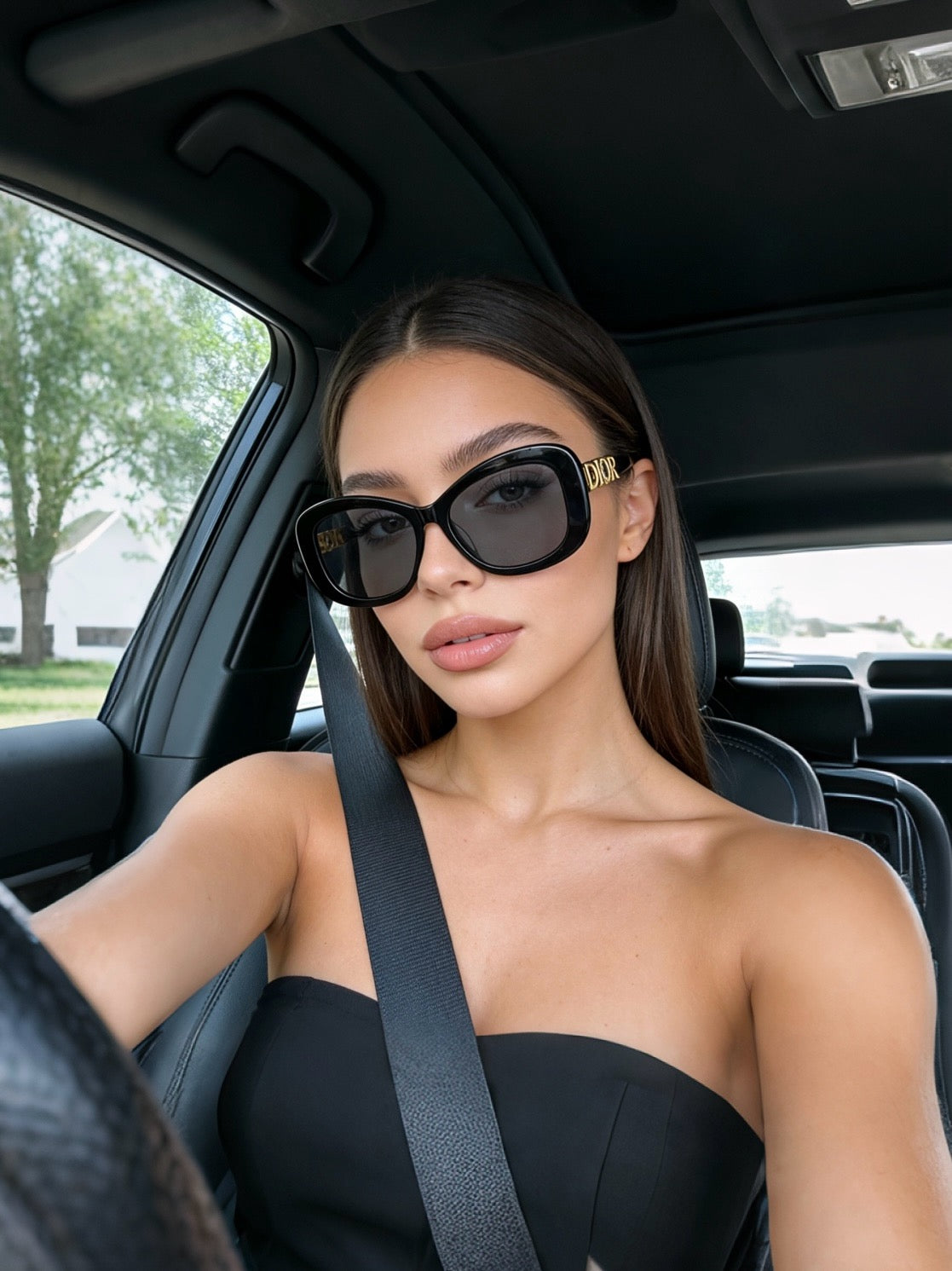 Mehrfarbige Sonnenbrille
