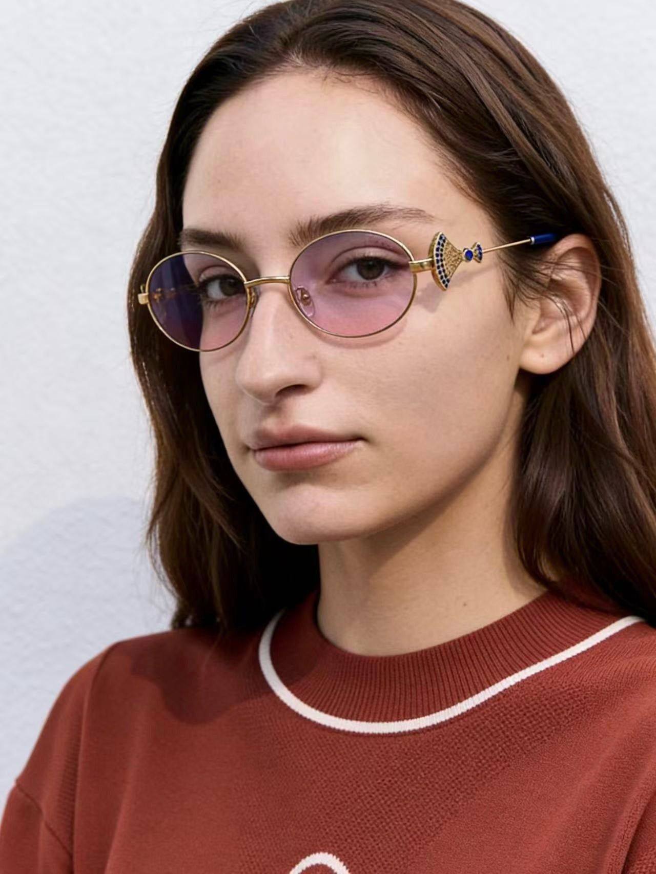 Mehrfarbige Sonnenbrille