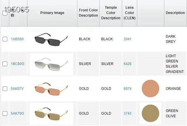 Multi-color Sunglasses