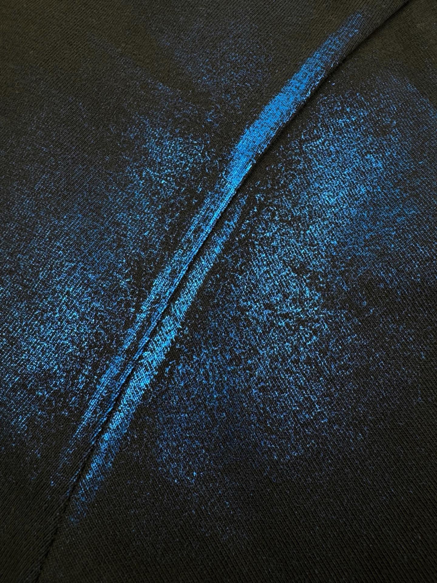 Blue black T-shirt