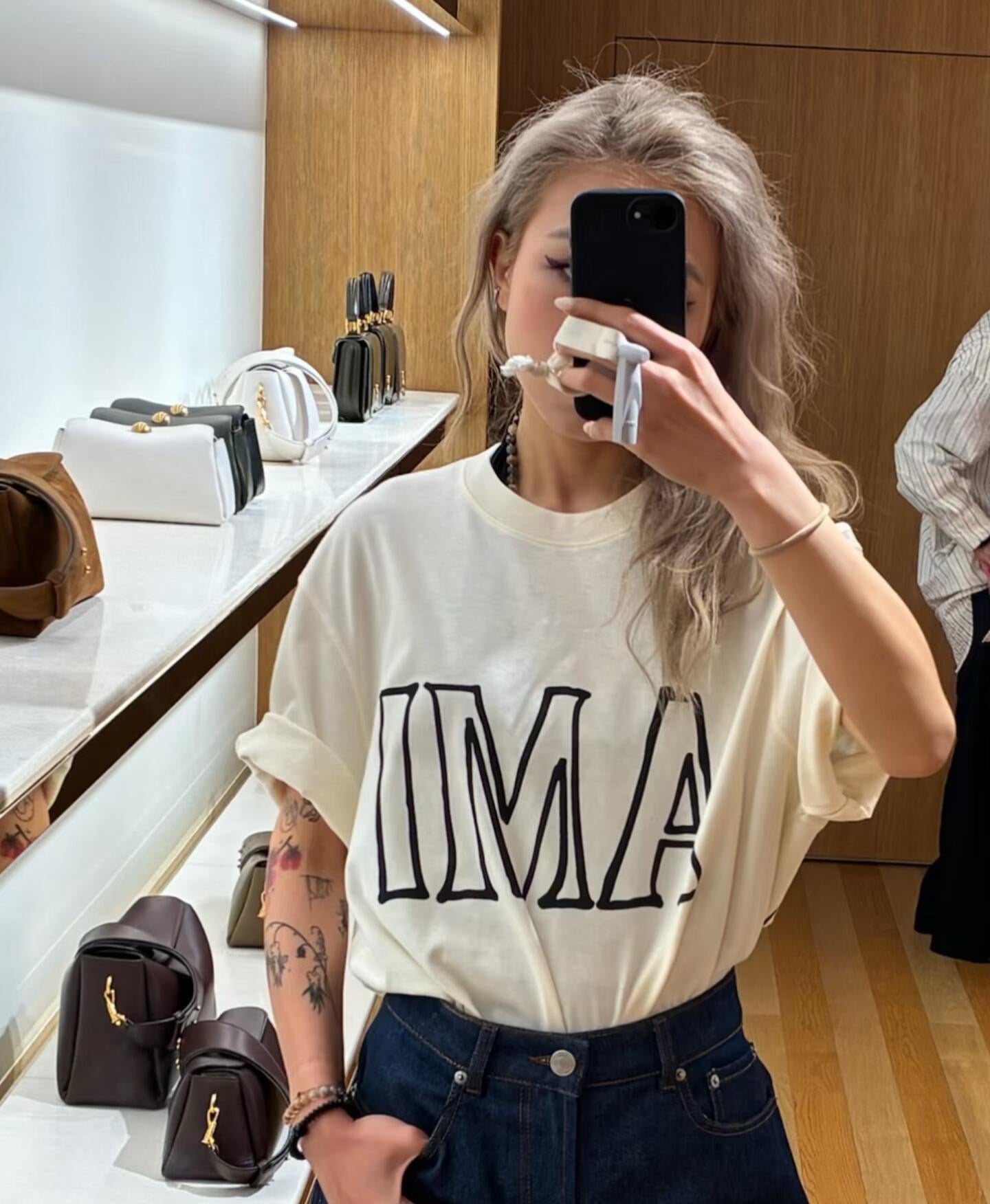 Off-white T-shirt