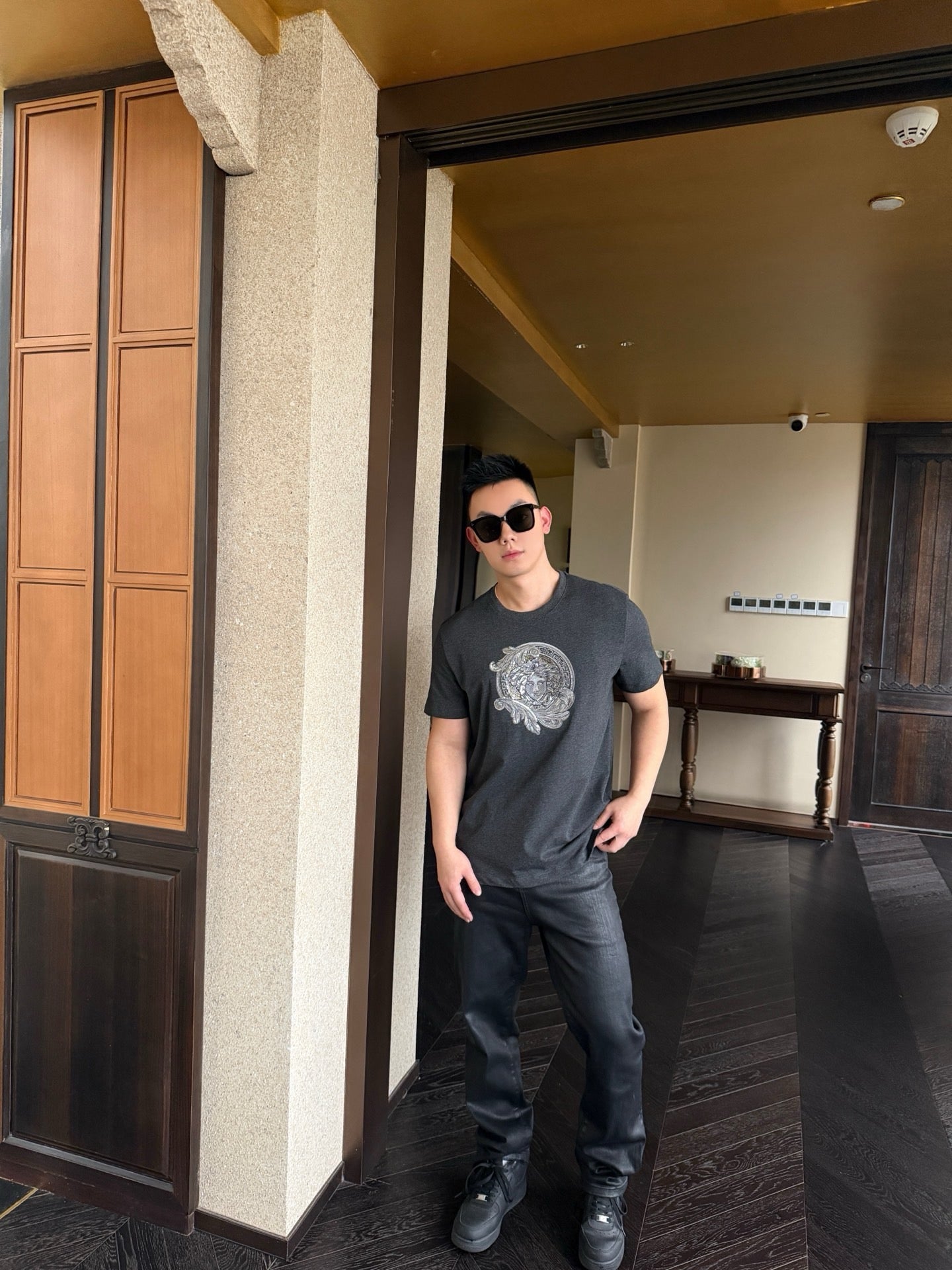 Black Grey T-shirt