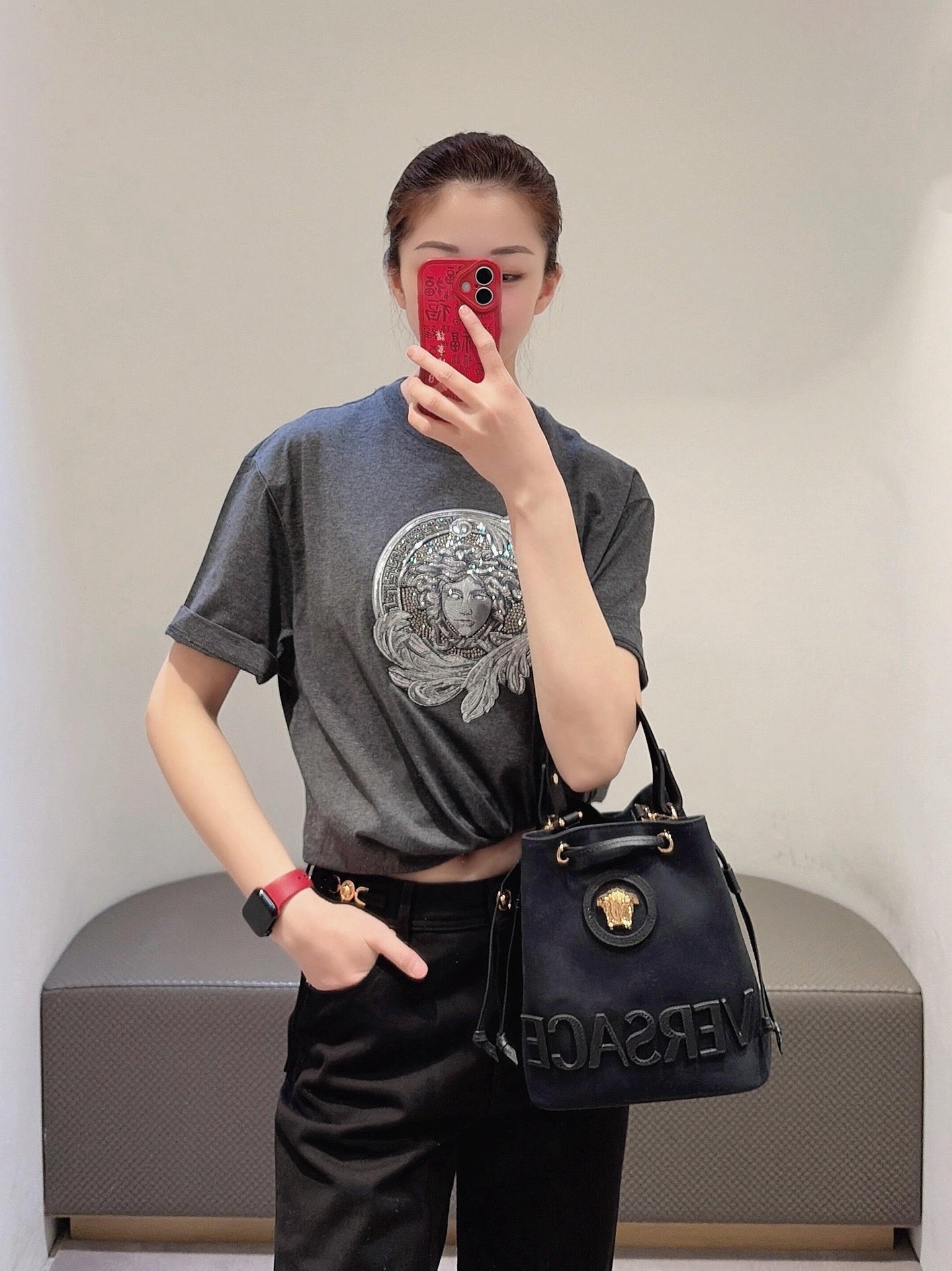 Black Grey T-shirt