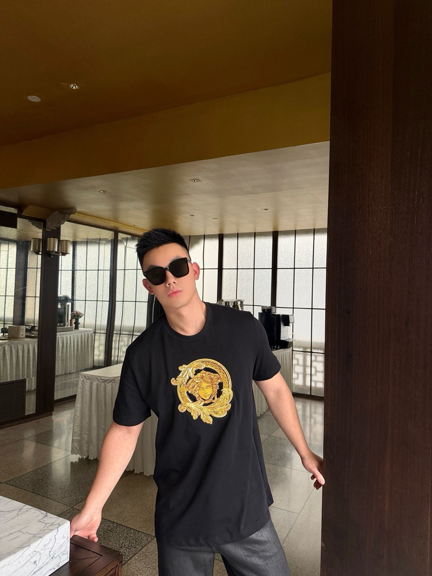 Black Grey T-shirt