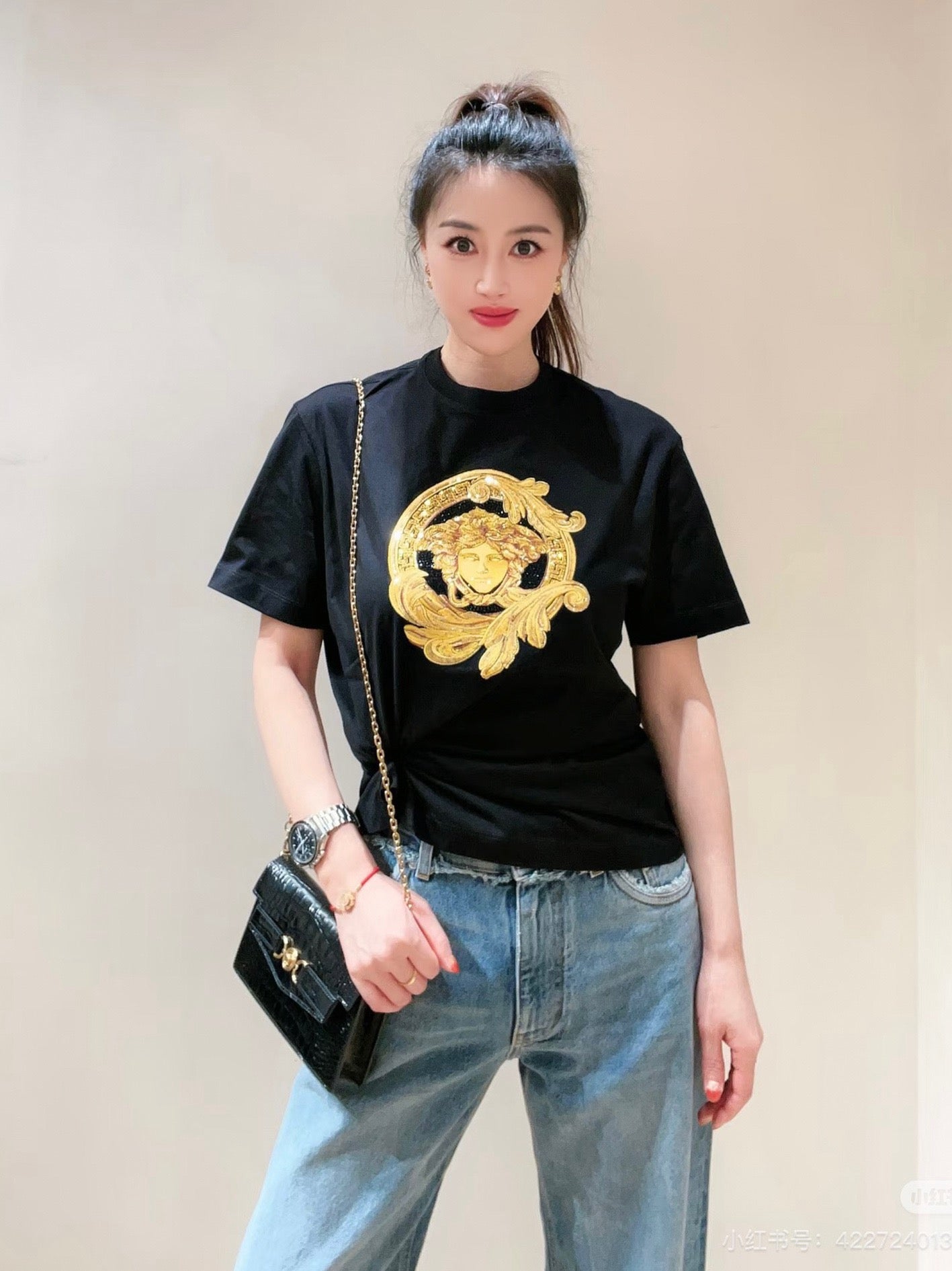Black Grey T-shirt
