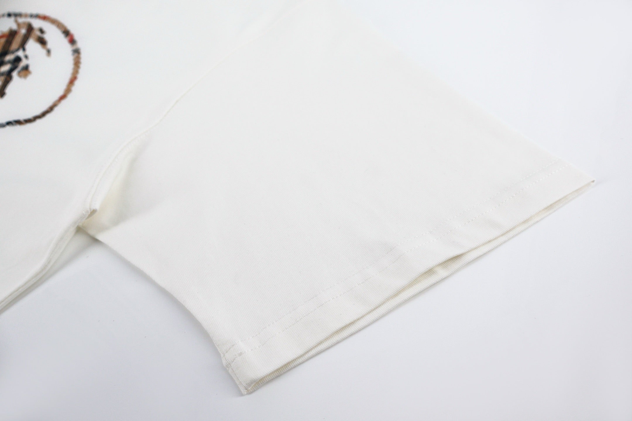 White and Black T-shirt