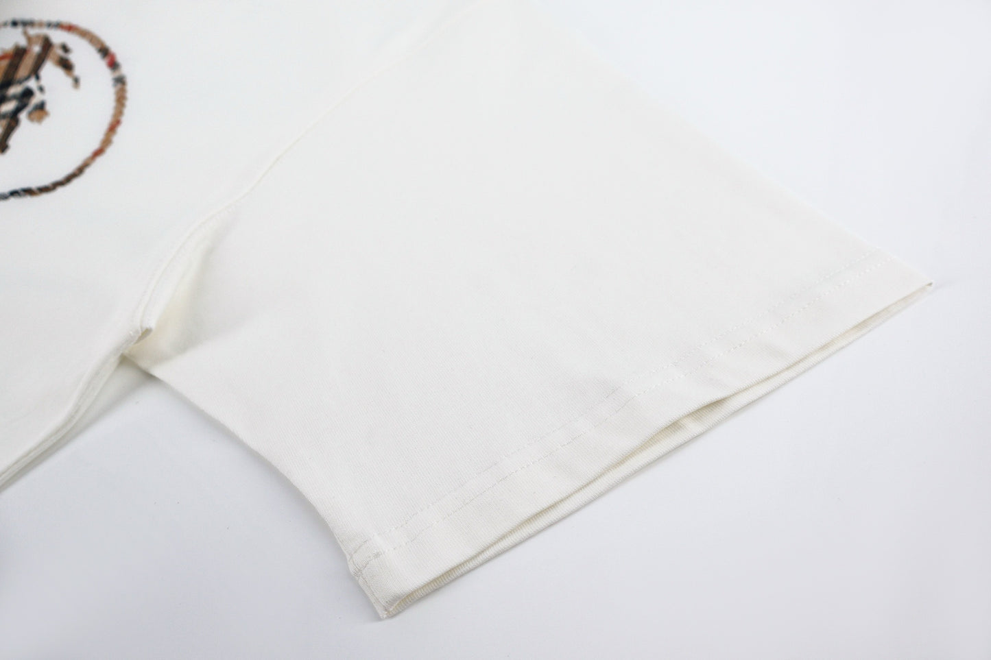 White and Black T-shirt
