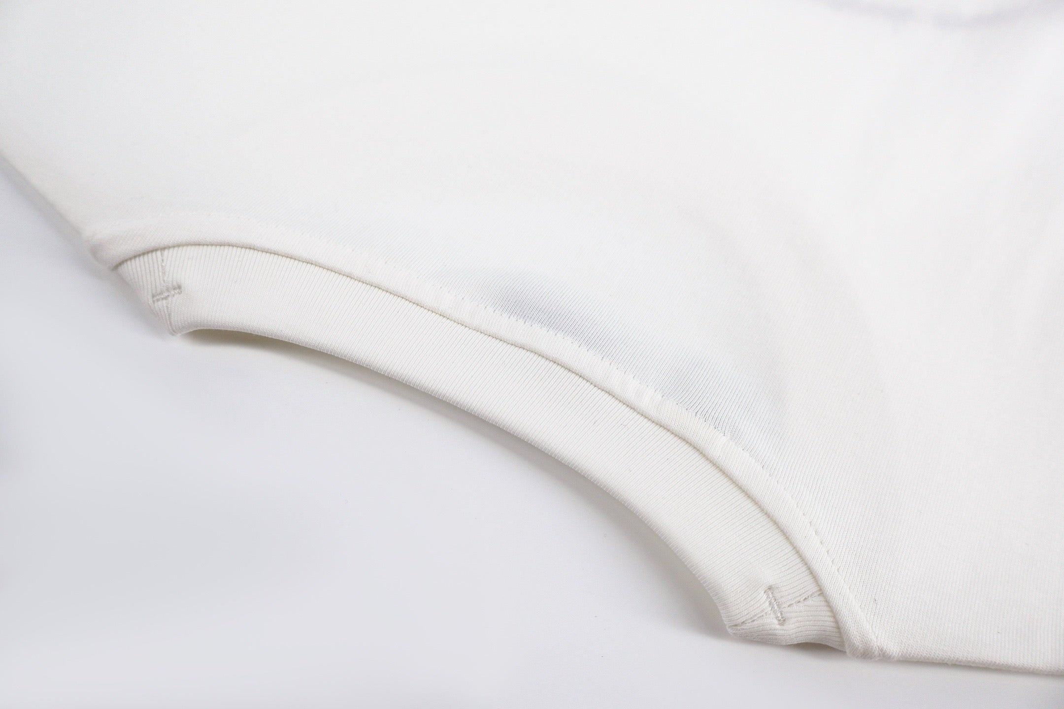 White and Black T-shirt