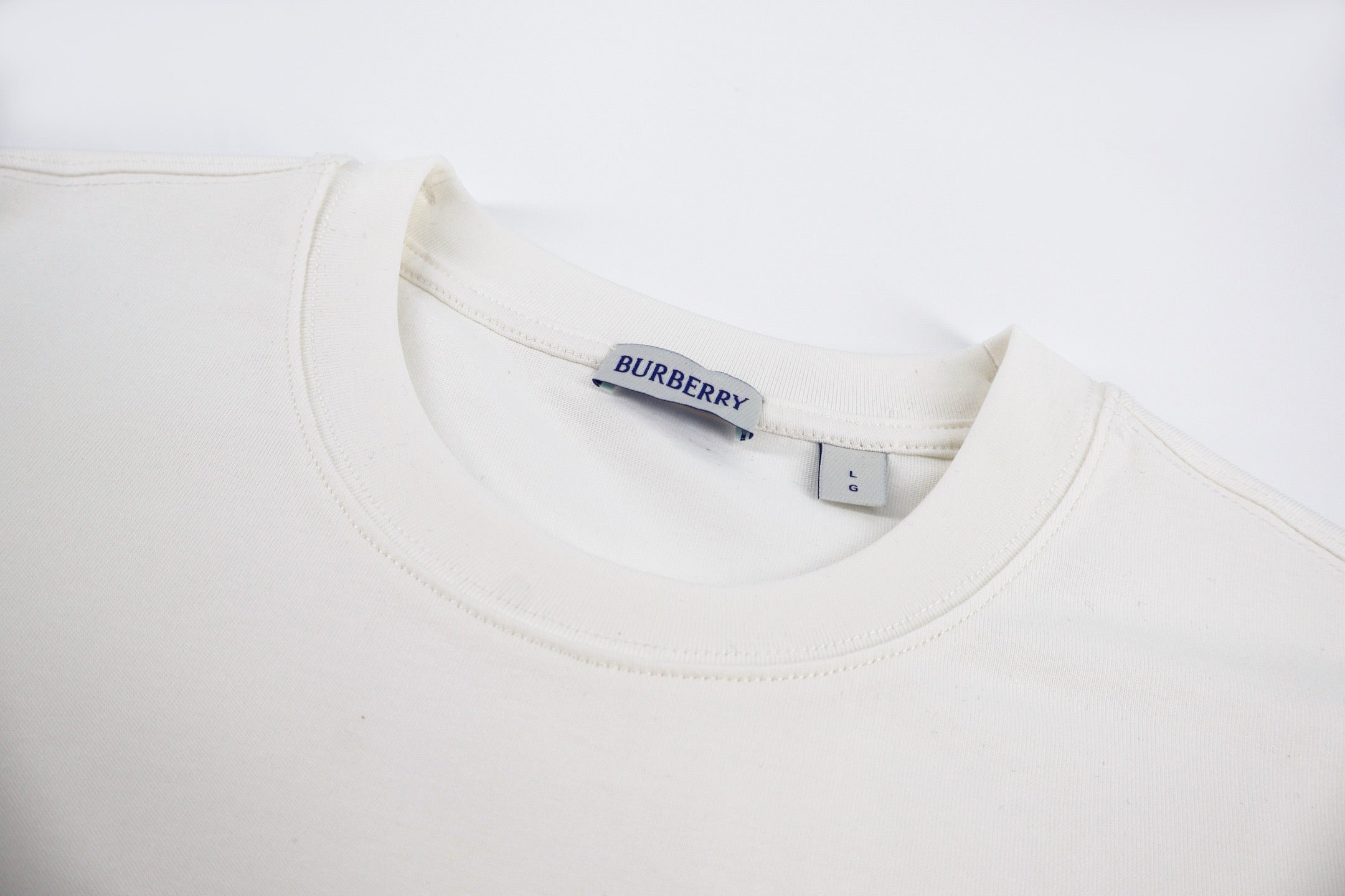 White and Black T-shirt