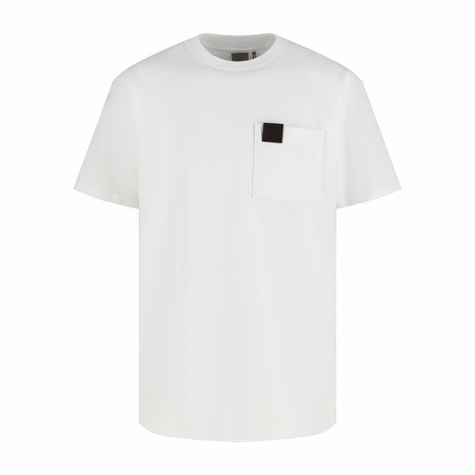White and Brown T-shirt