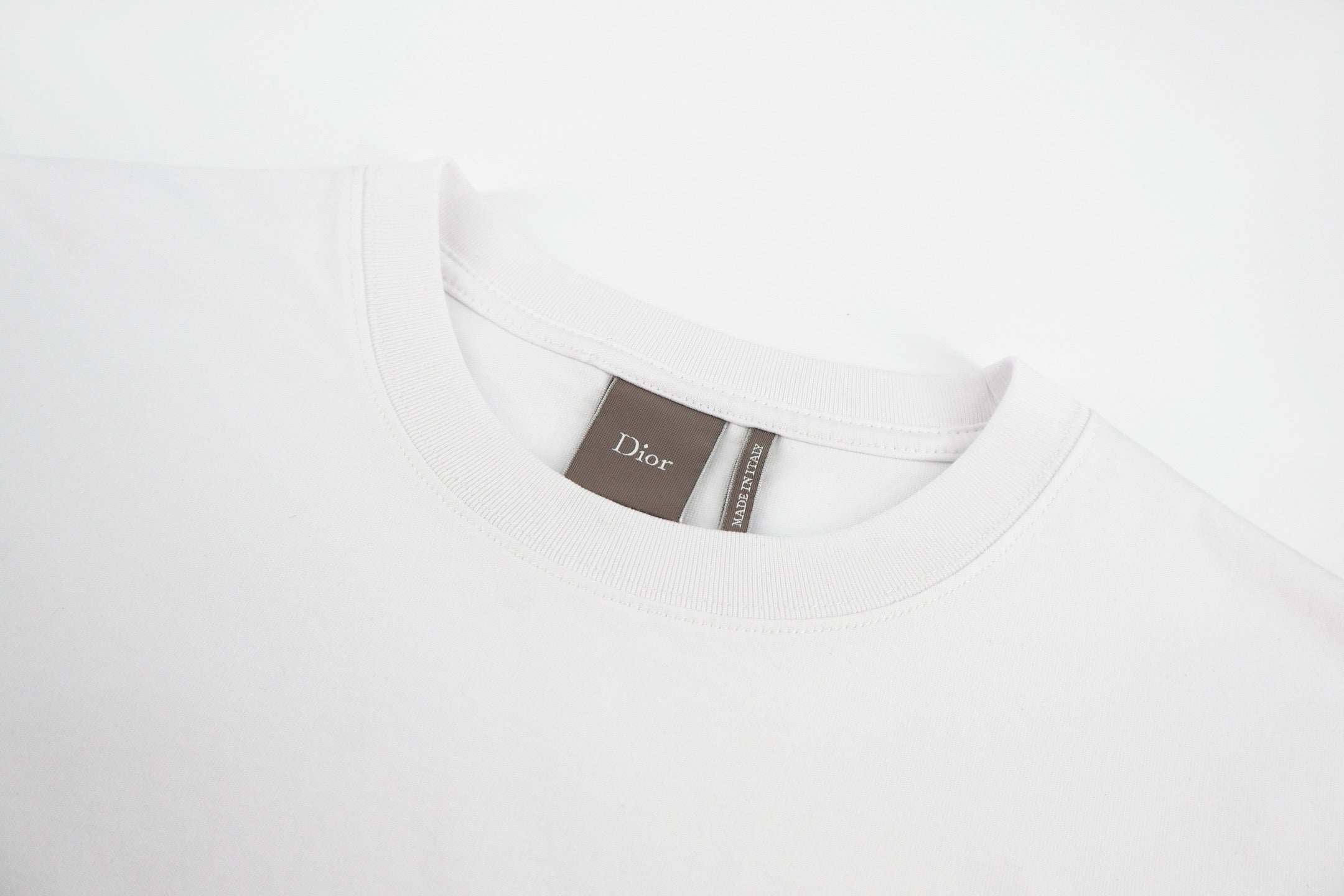 White and Brown T-shirt