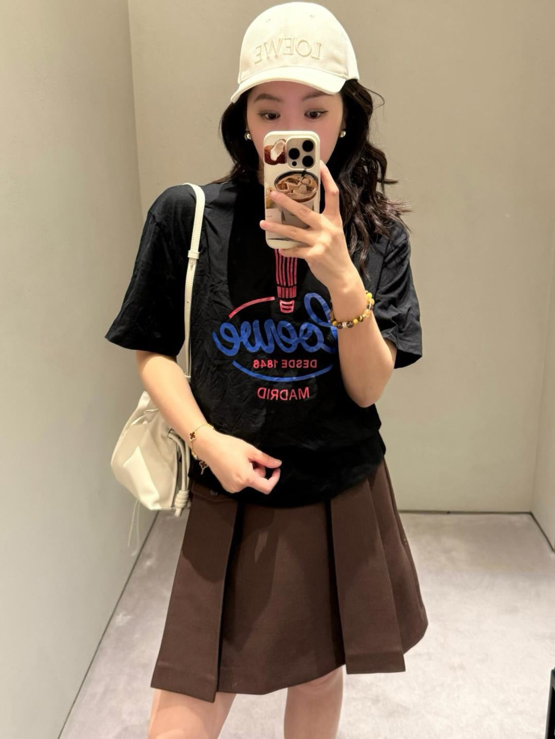 White and Blue T-shirt