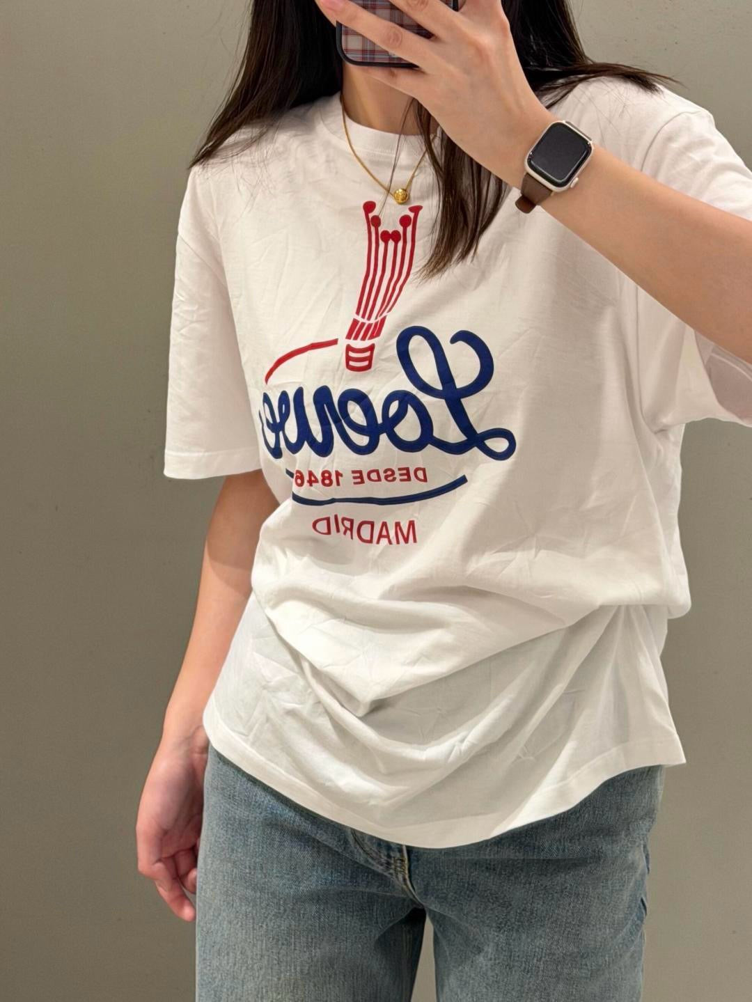 White and Blue T-shirt