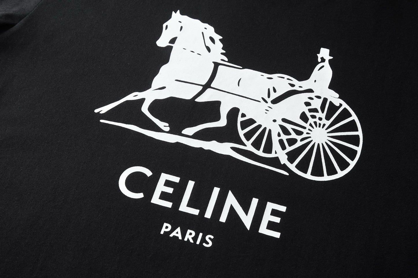 White and Black T-shirt