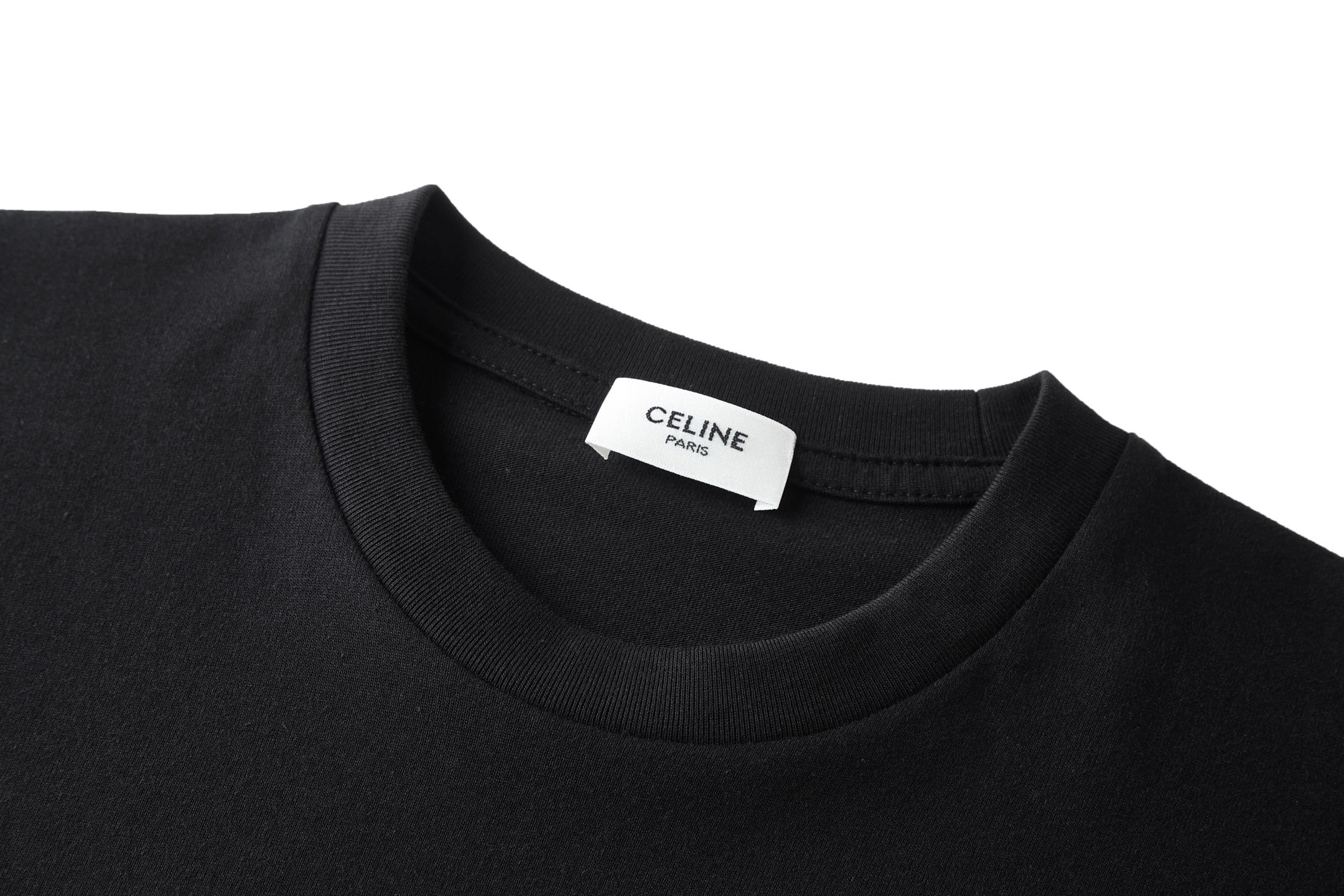 White and Black T-shirt