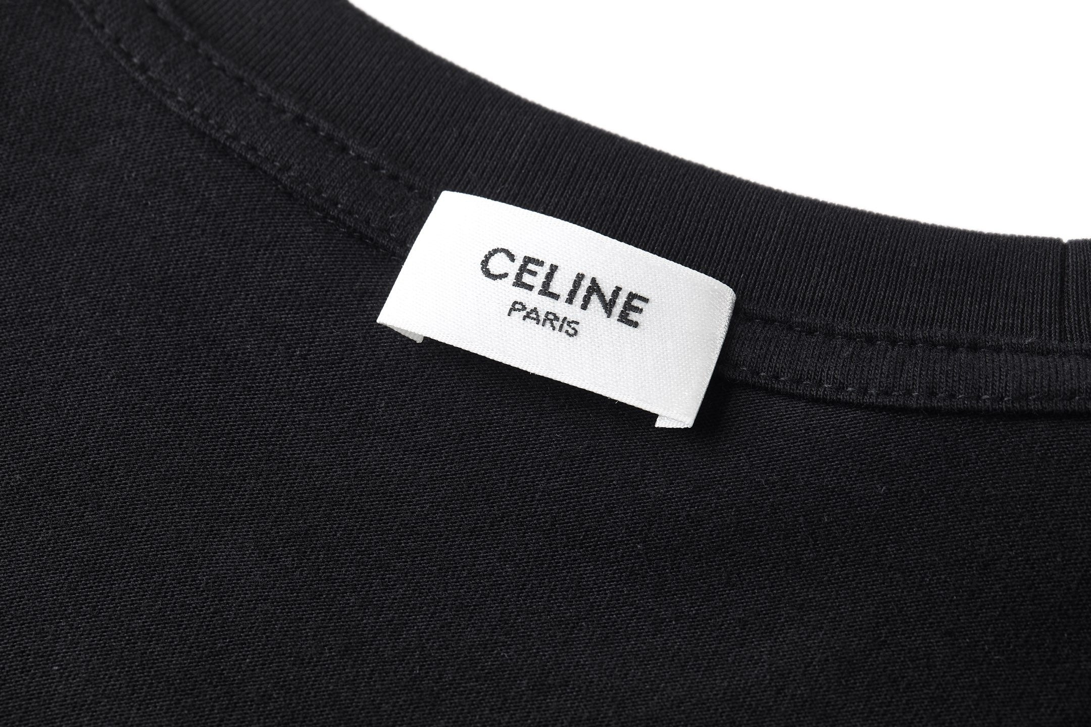 White and Black T-shirt