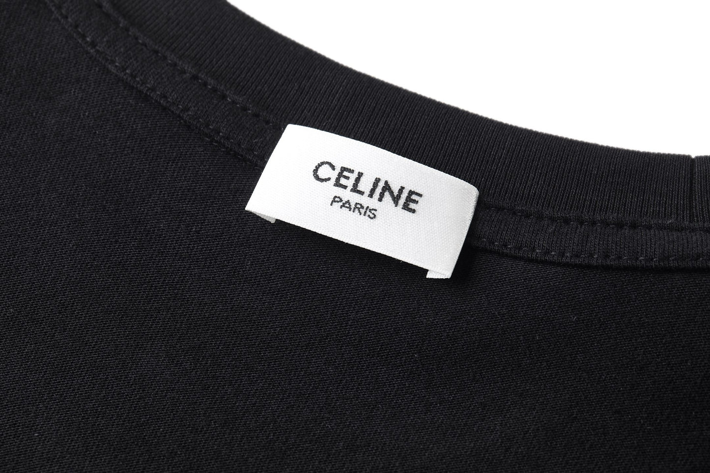 White and Black T-shirt