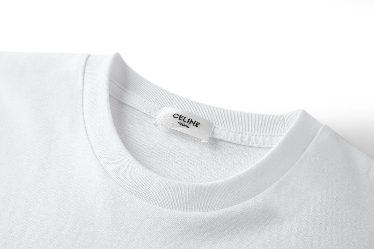 White and Black T-shirt
