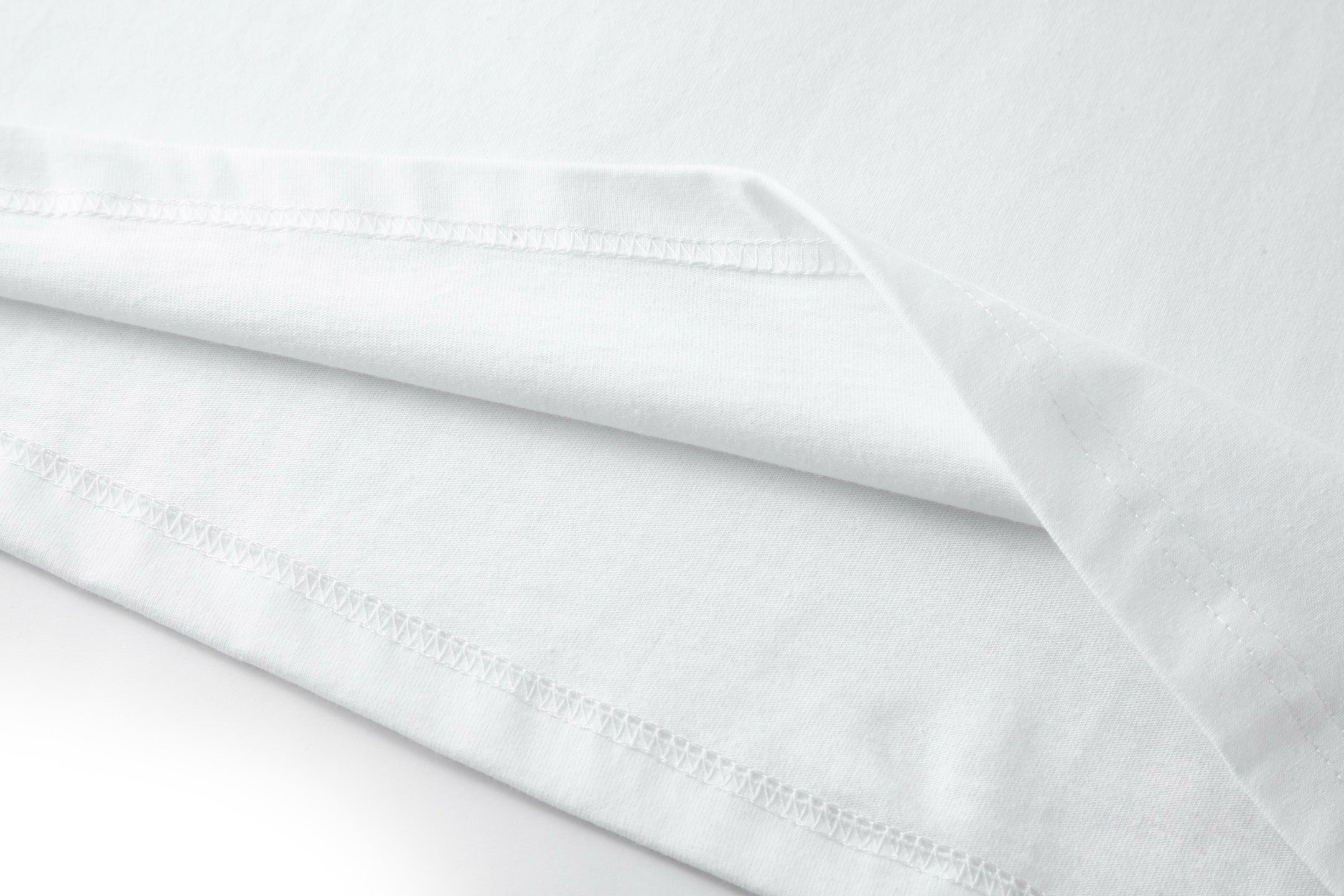 White and Black T-shirt