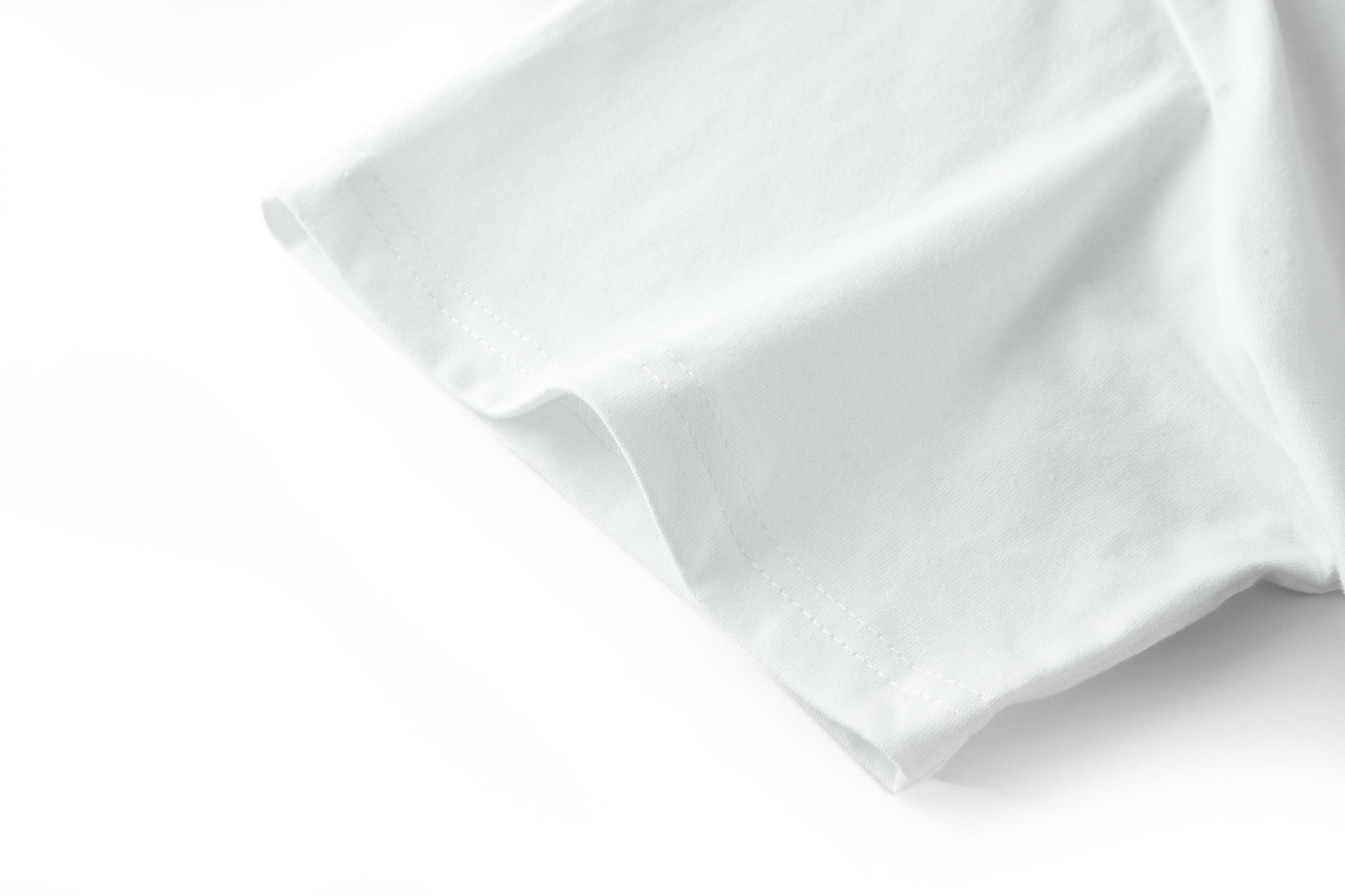 White and Black T-shirt