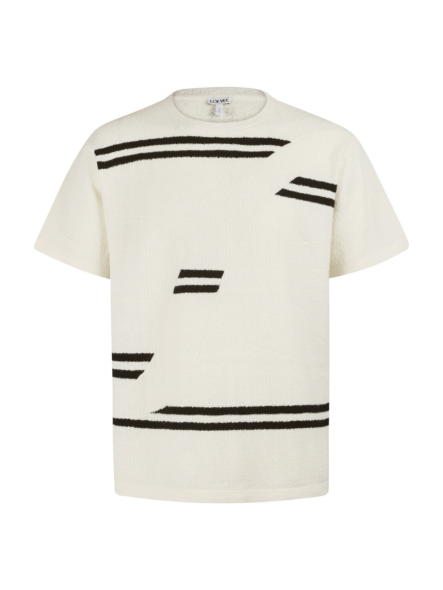 White and Black T-shirt - FashionHype.xyz