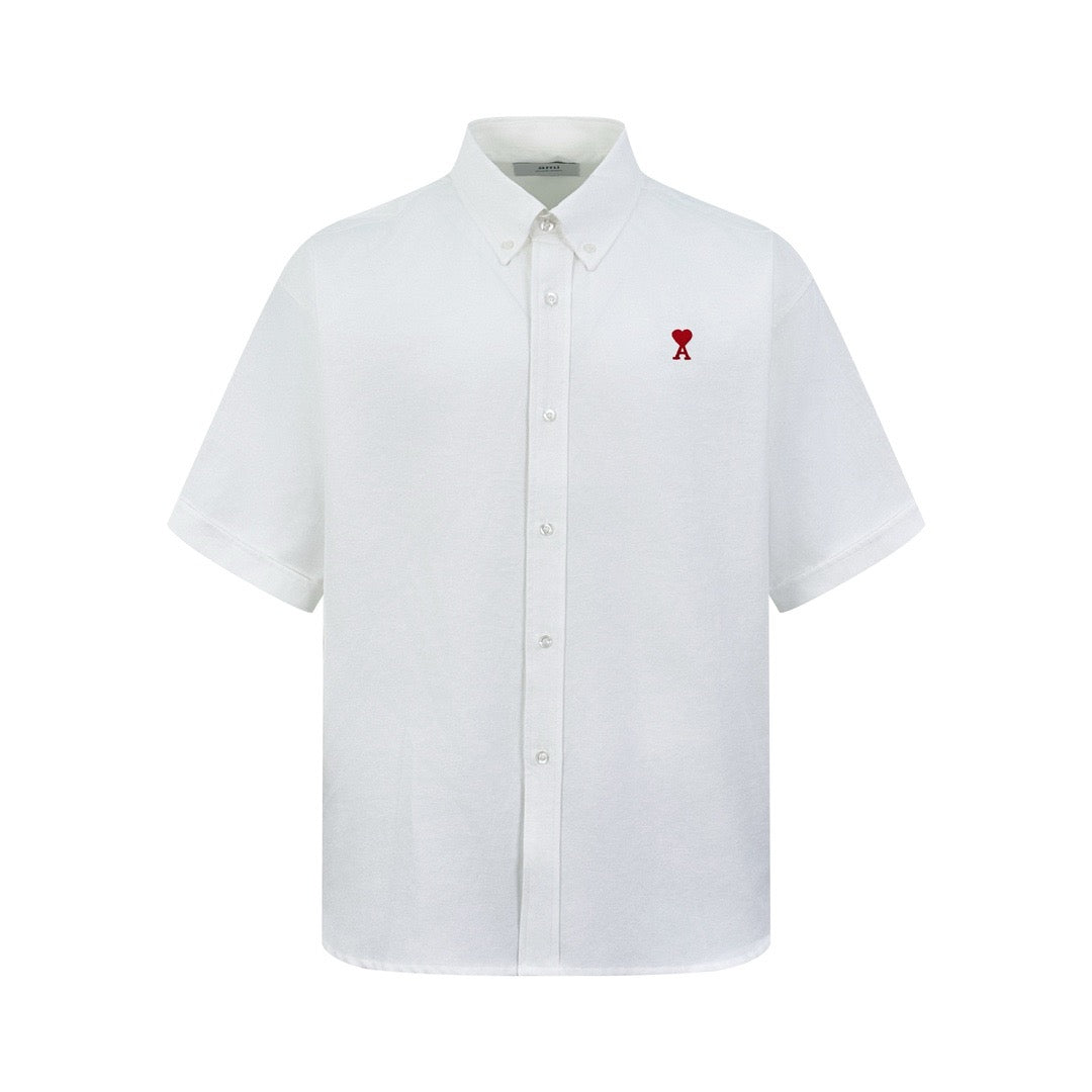 Sky-blue and White T-Shirt - FashionHype.xyz