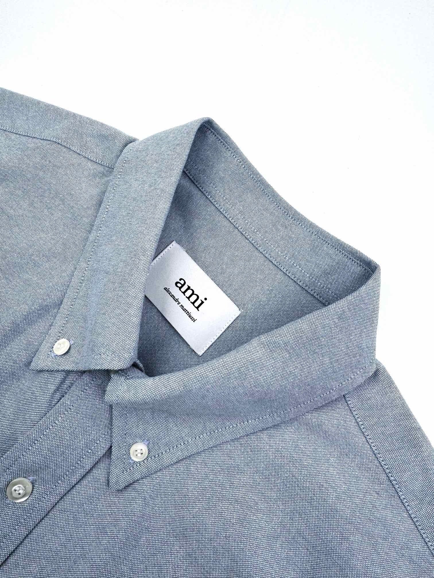 Sky-blue and White T-Shirt - FashionHype.xyz