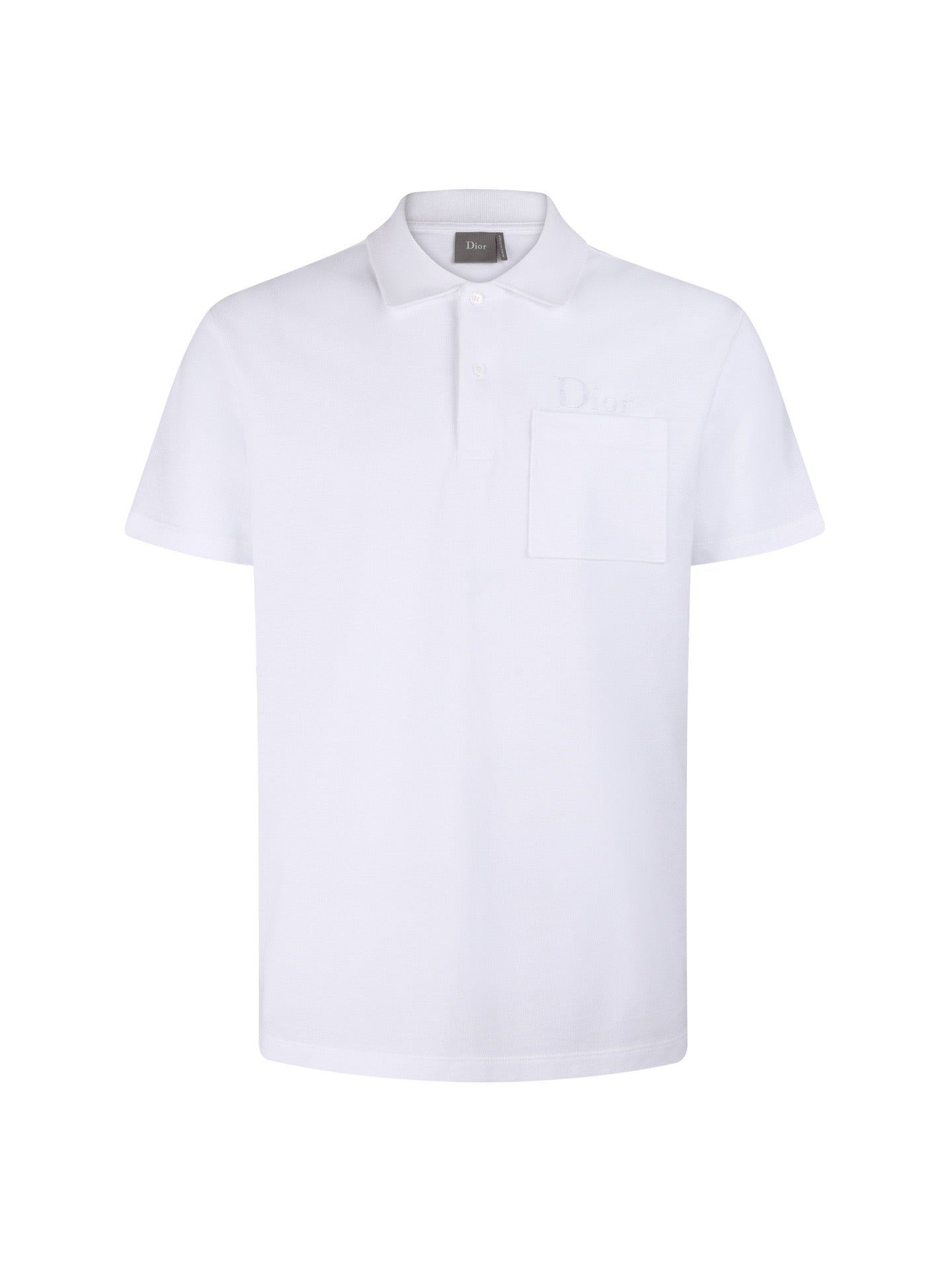 Grey and White Polo