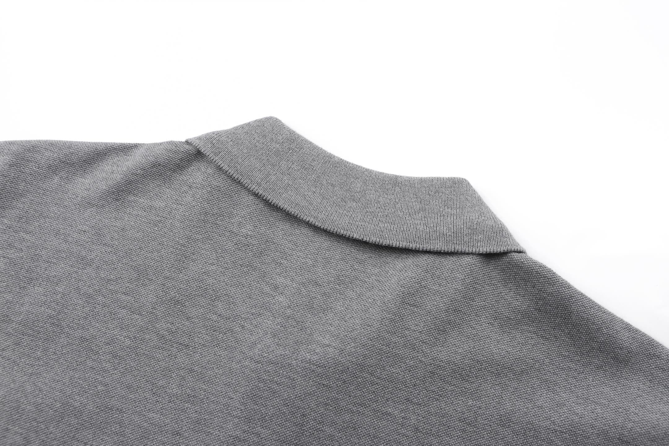 Grey and White Polo