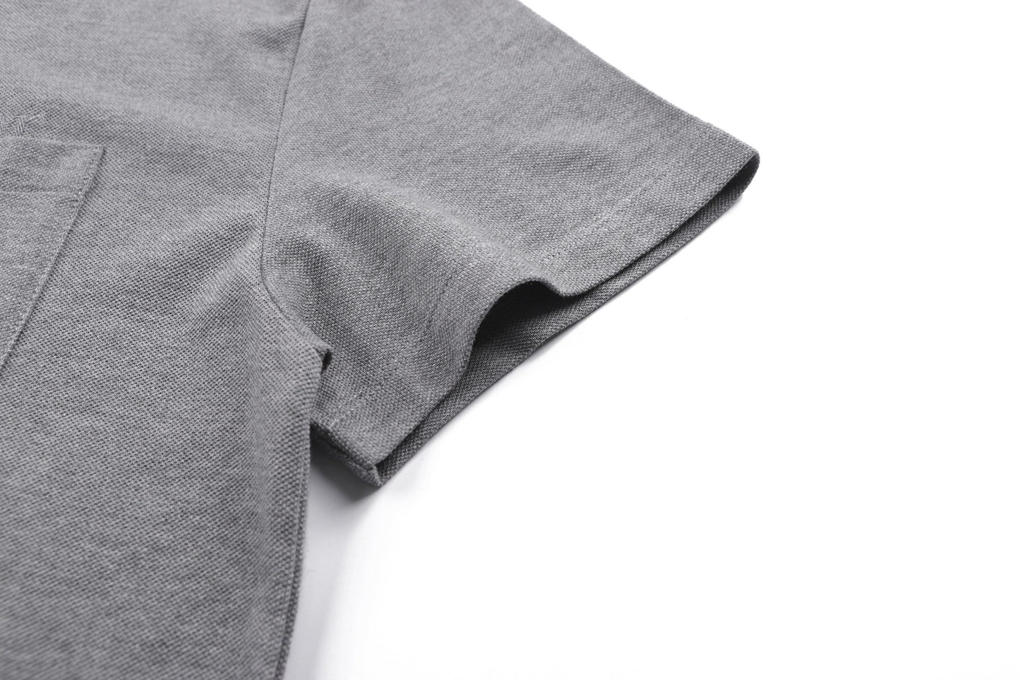 Grey and White Polo