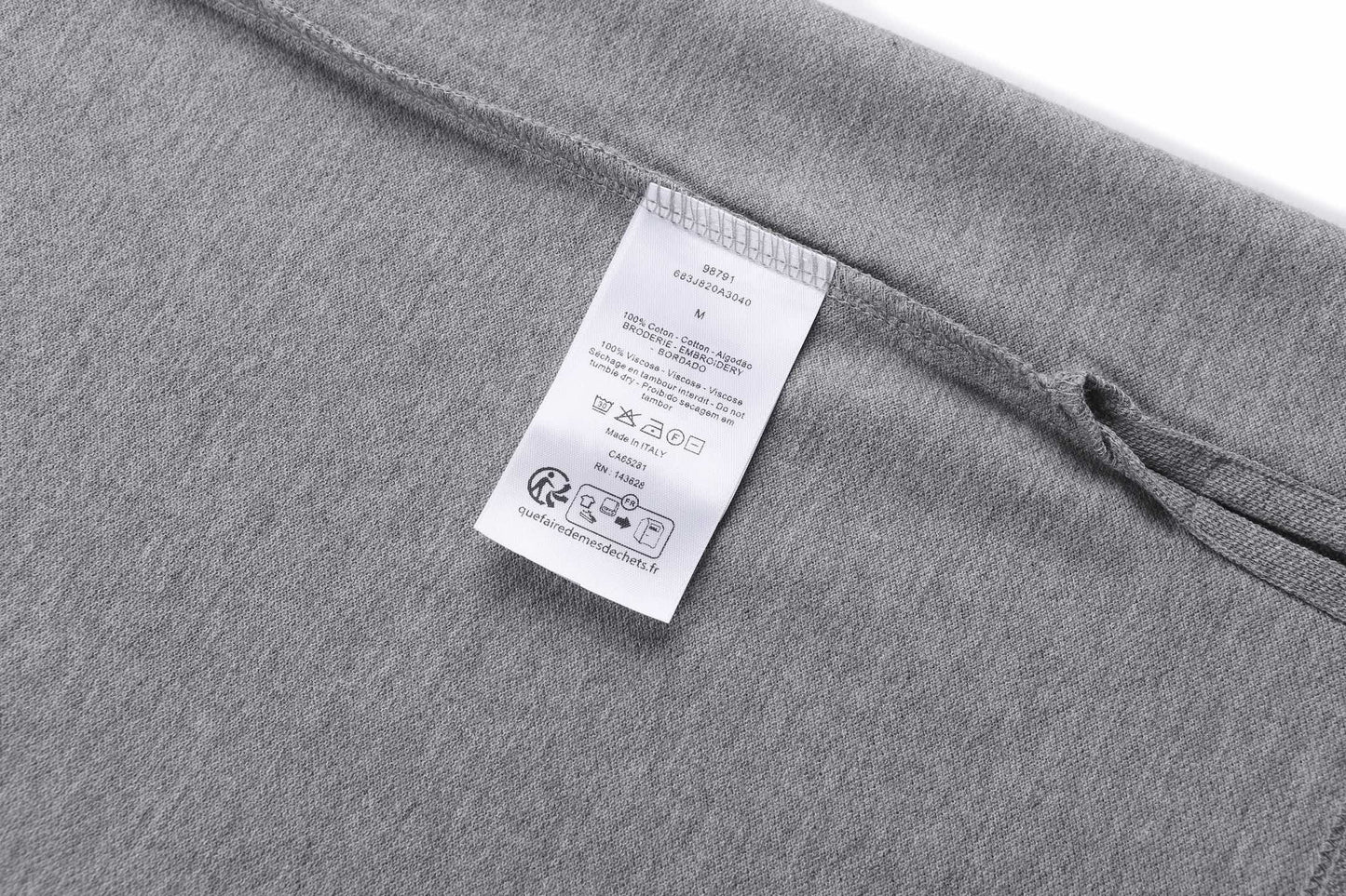 Grey and White Polo