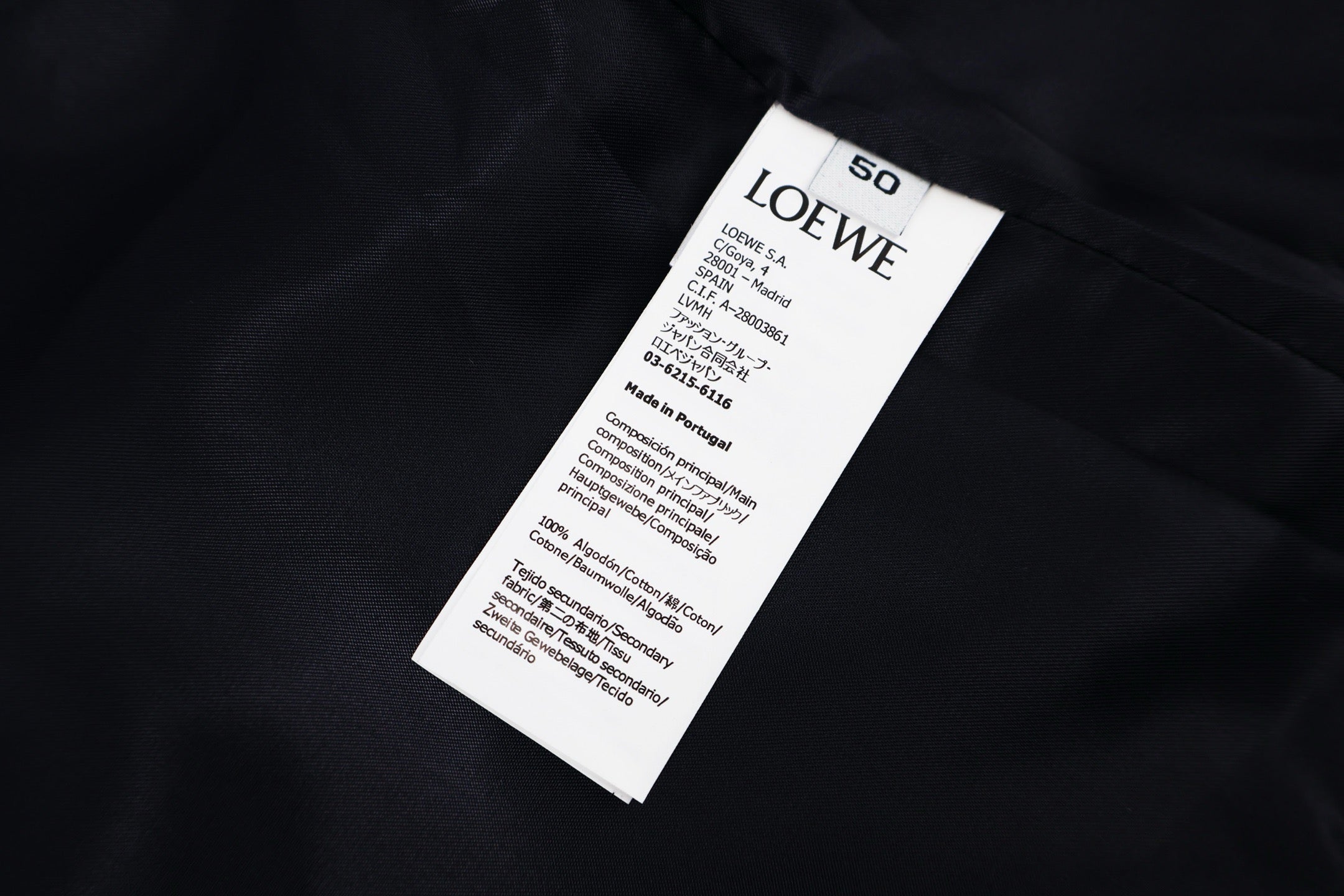 Dark Blue Jacket