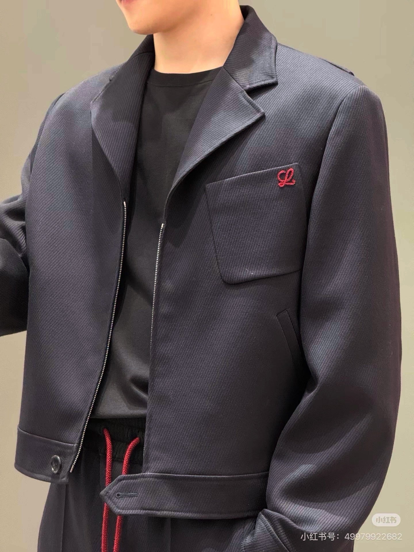 Dark Blue Jacket