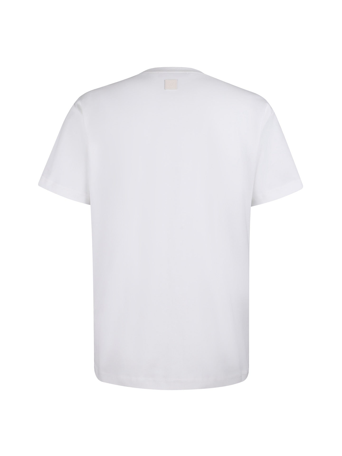 White and Black T-shirt