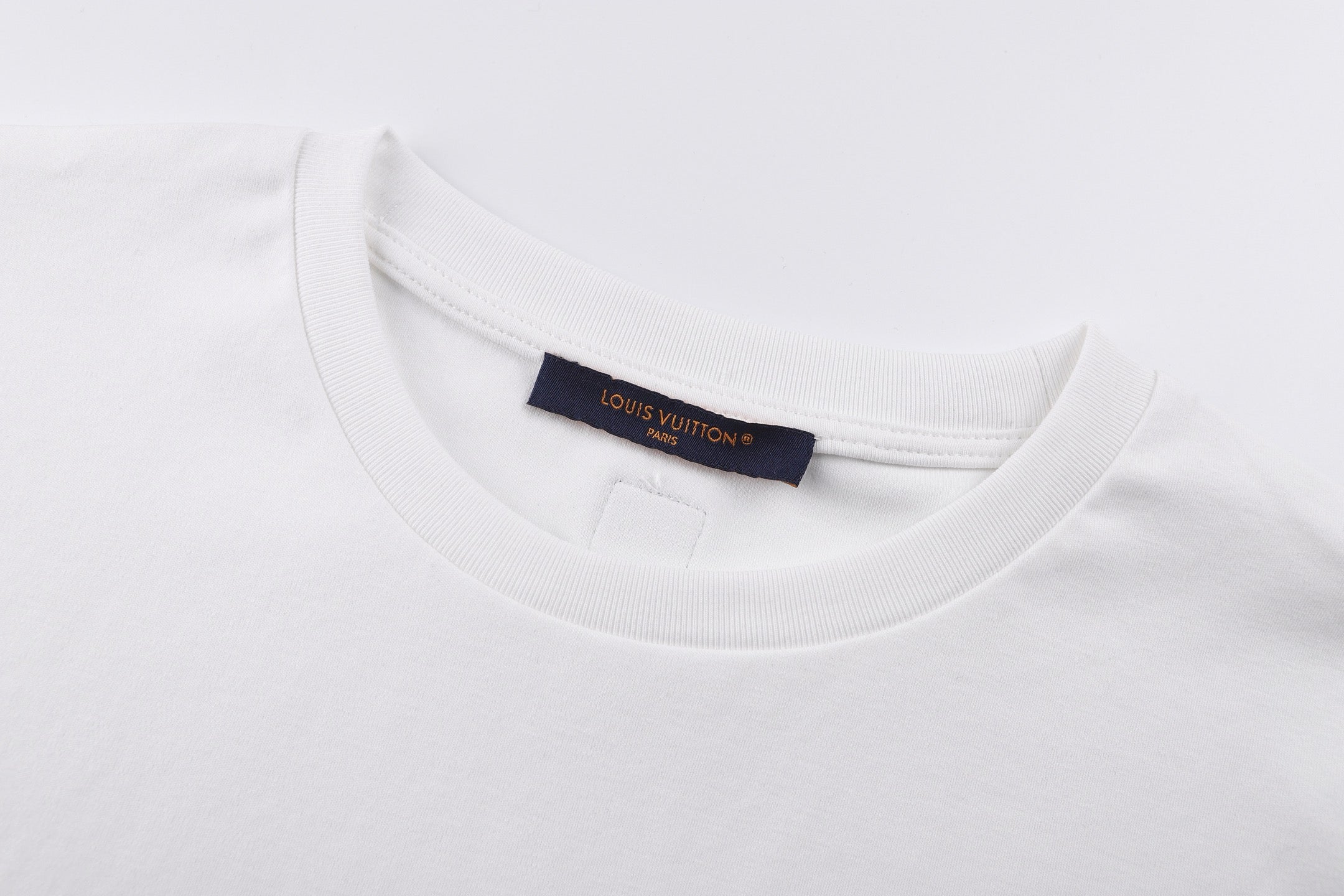 White and Black T-shirt