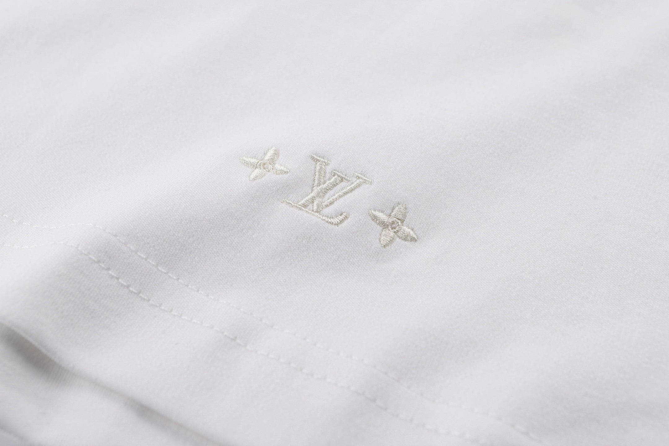 White and Black T-shirt