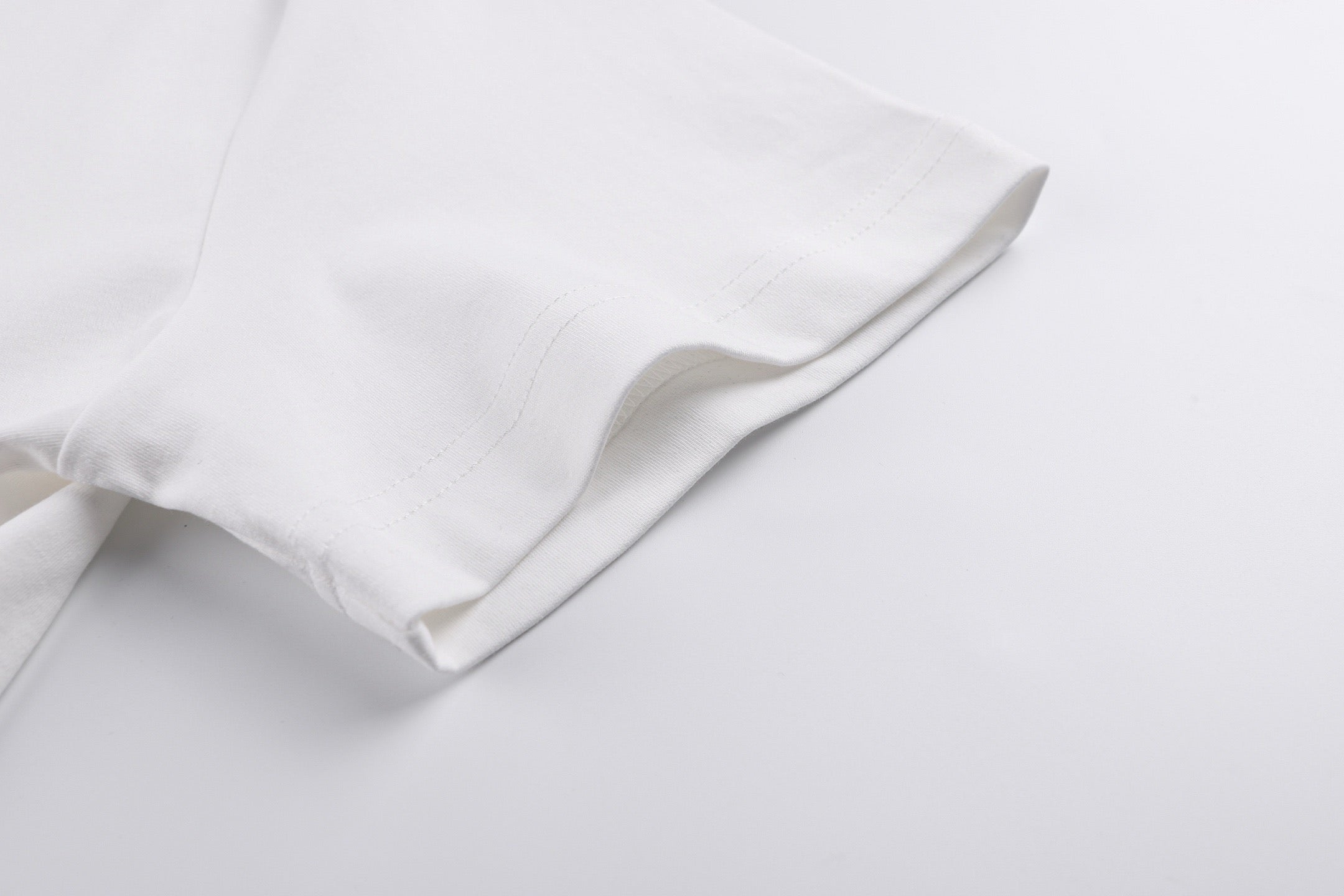 White and Black T-shirt