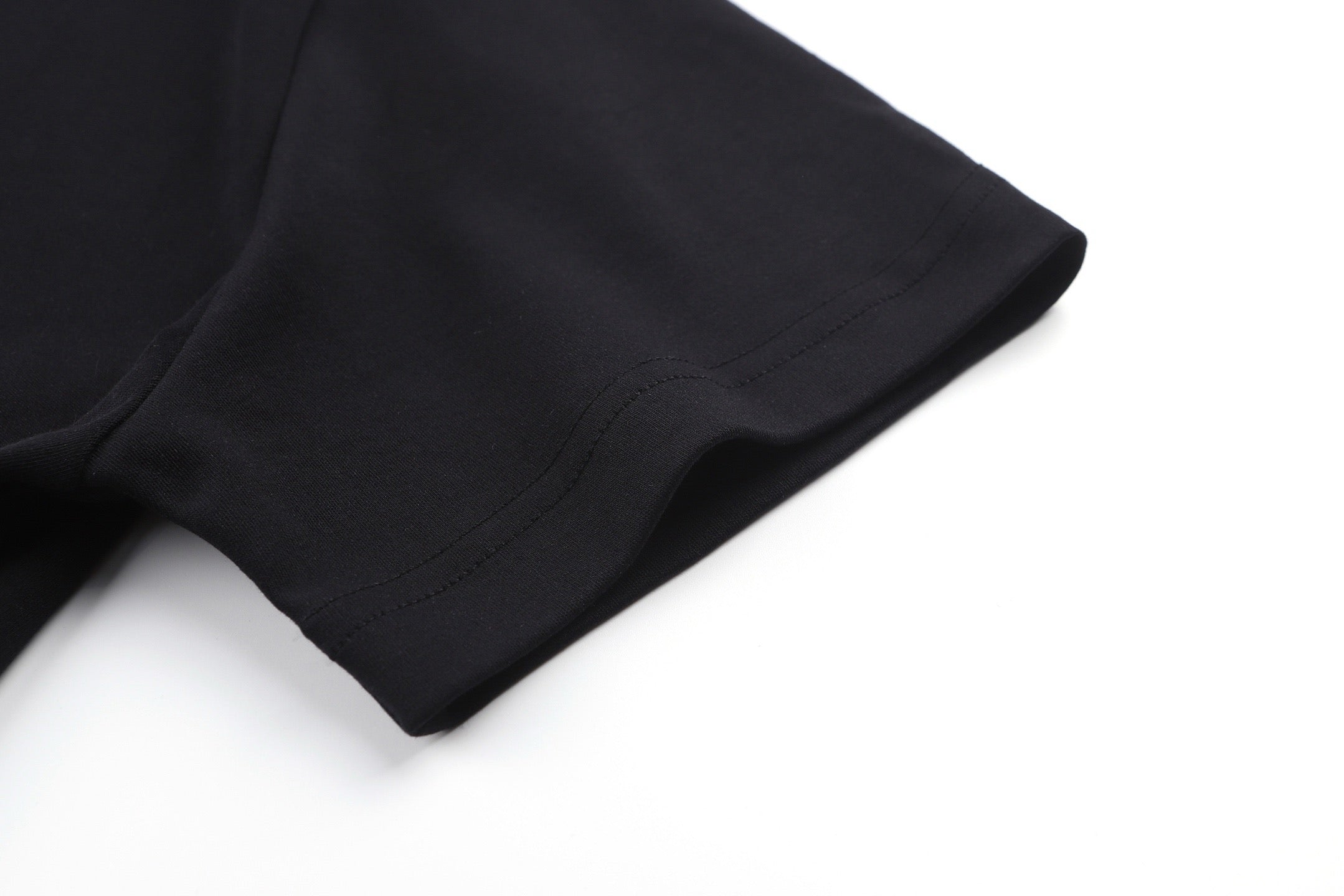 White and Black T-shirt