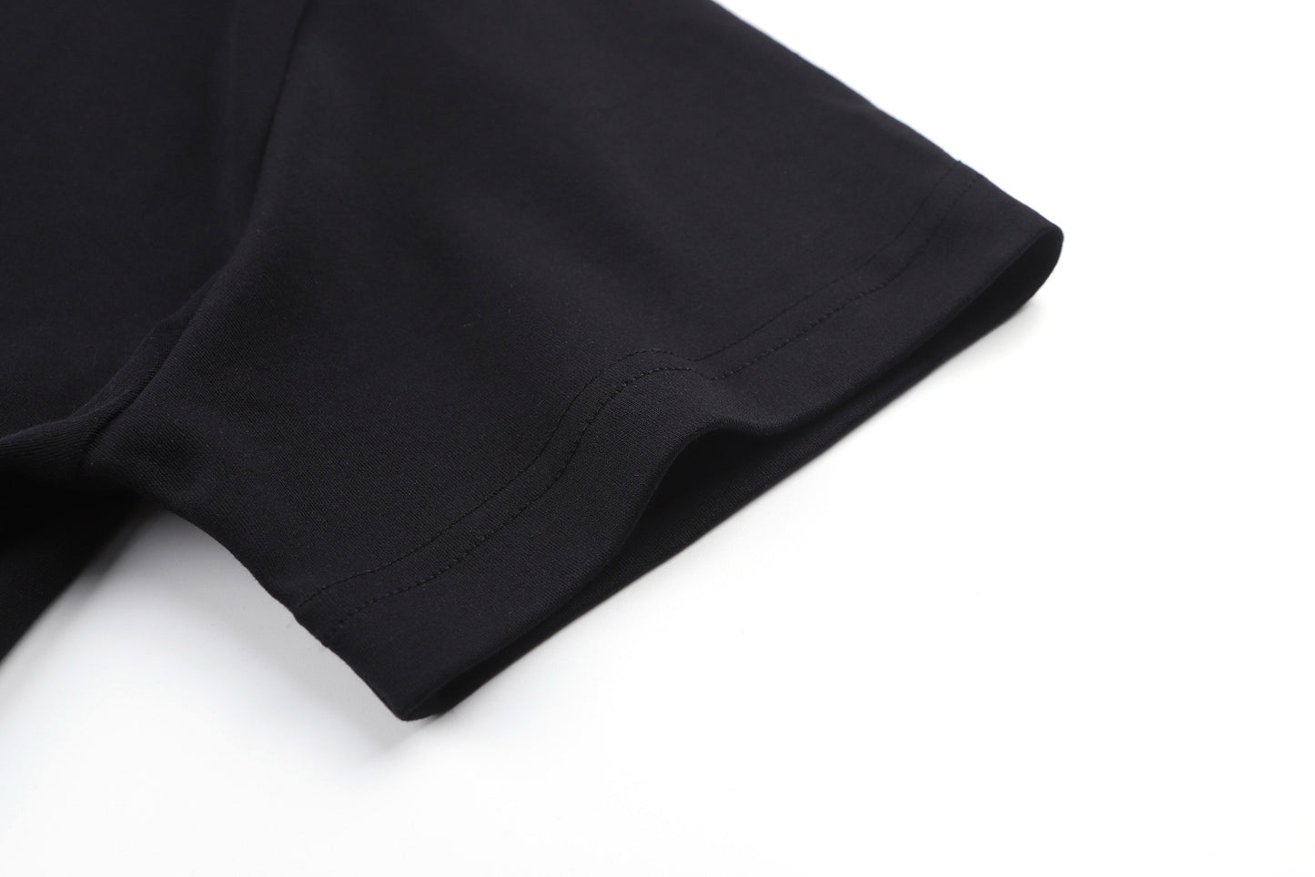 White and Black T-shirt