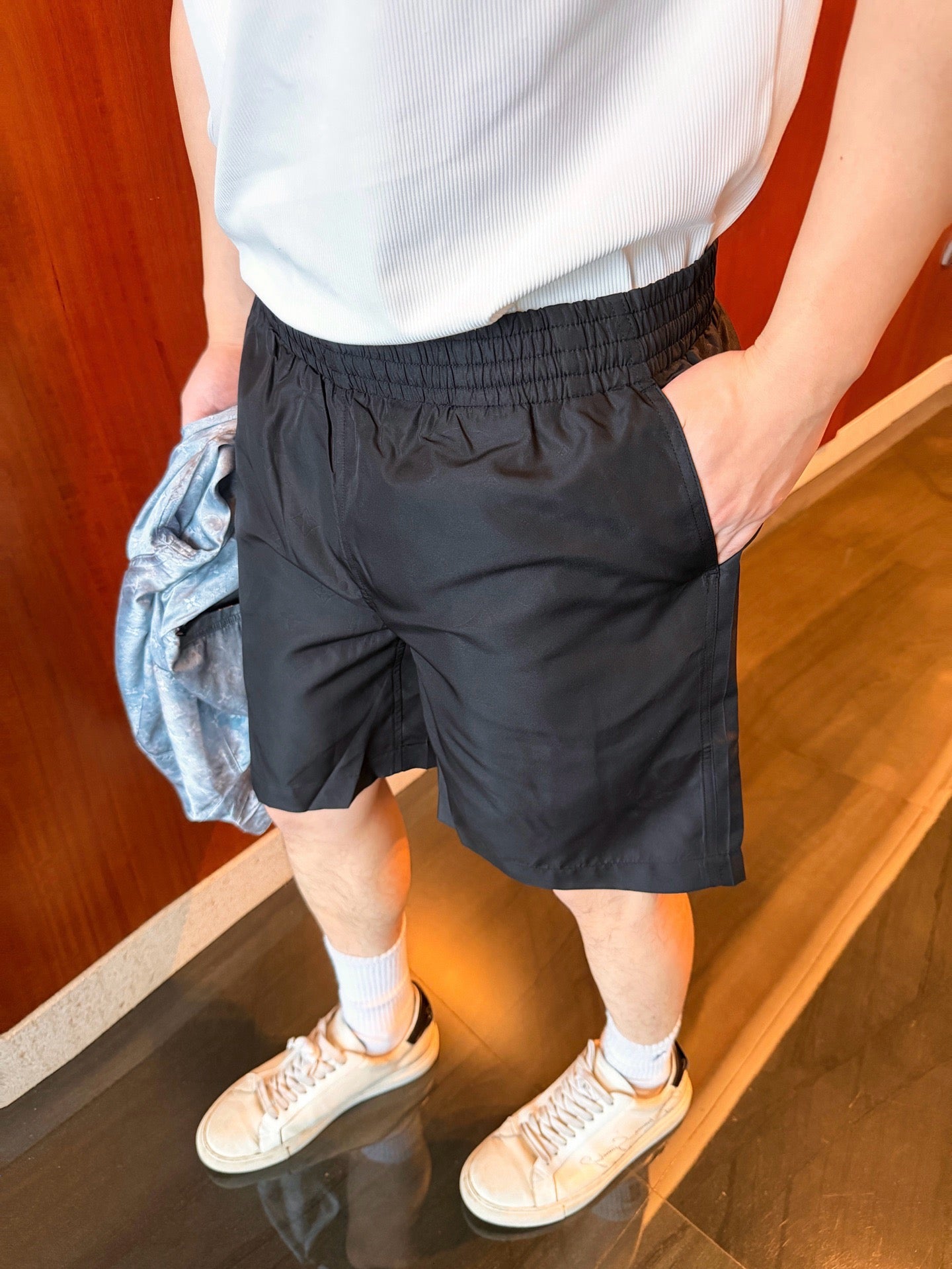 Blue and Black Short - FashionHype.xyz