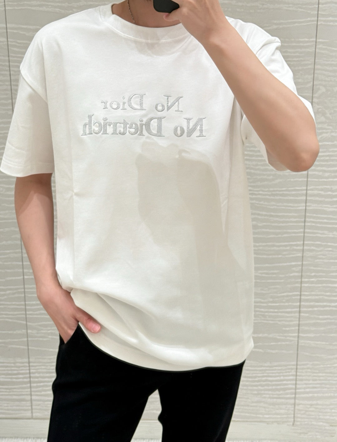 Black and Cream T-shirt - FashionHype.xyz