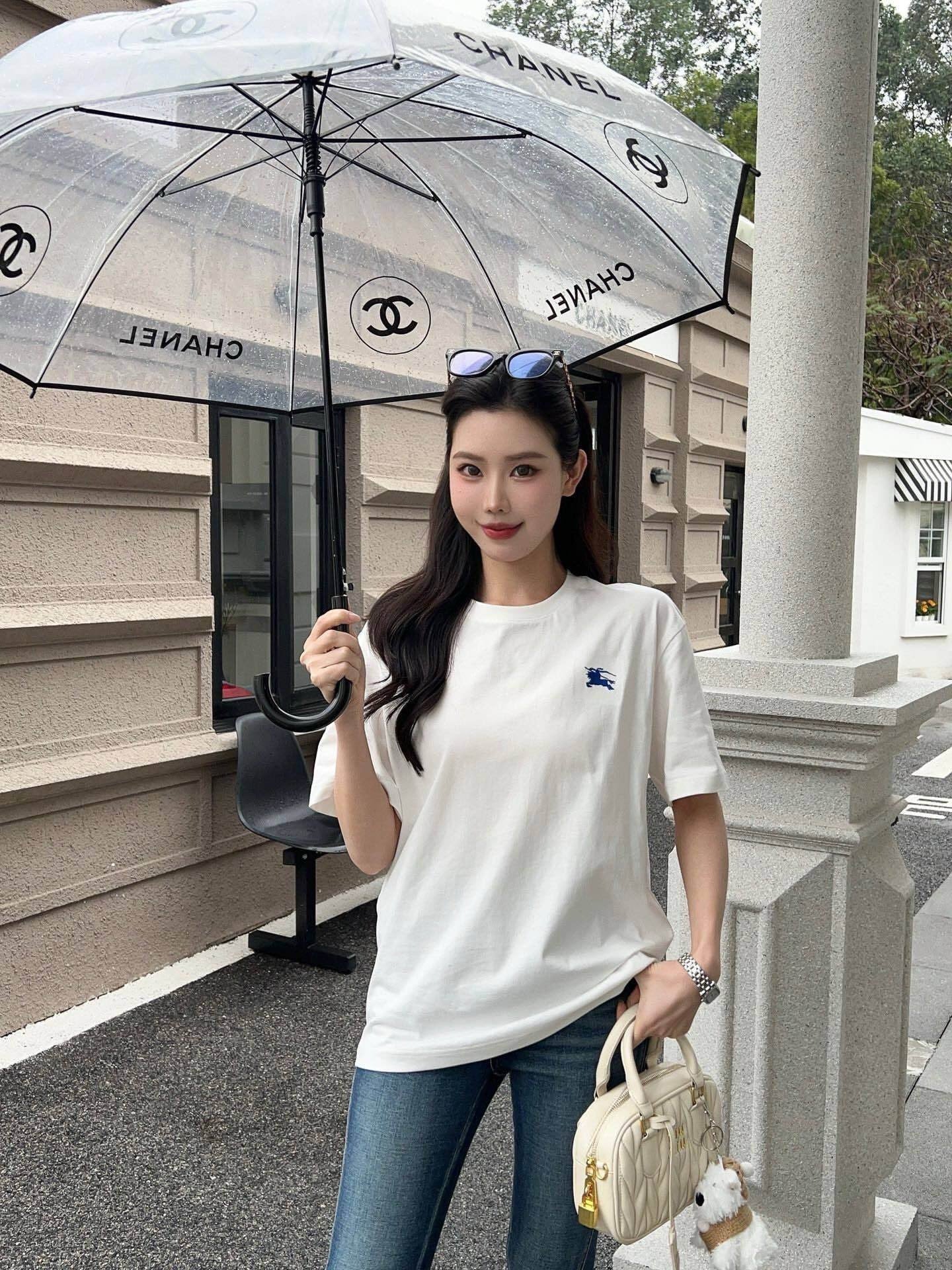 Blue and White T-shirt